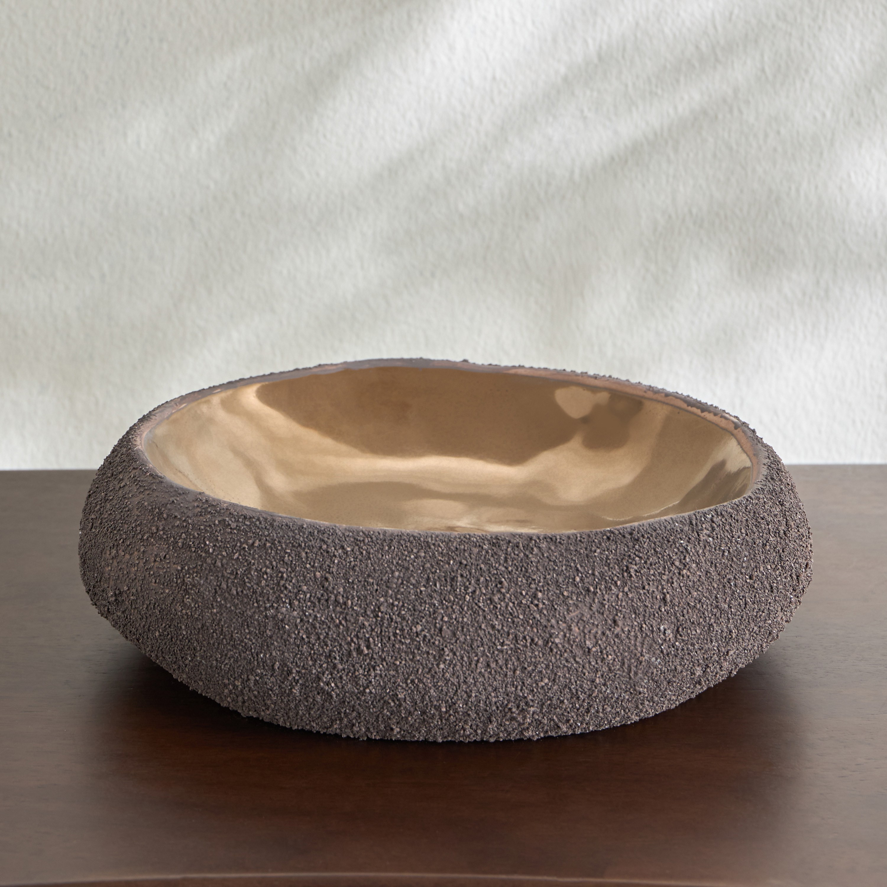 Dara Ceramic Decorative Bowl - 25 cm-household-decor-vasesandbowls-image-1