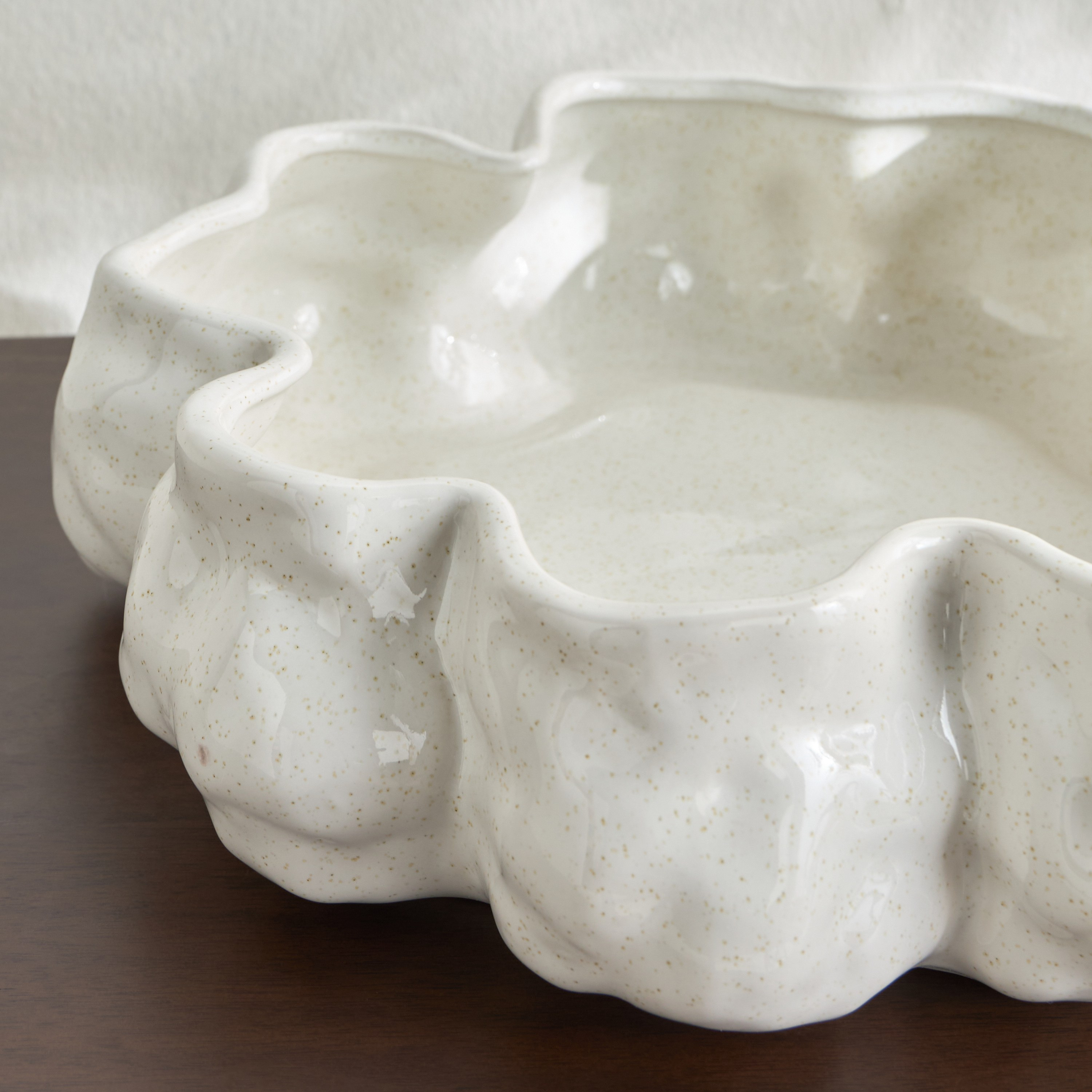 Liora Ceramic Decorative Bowl - 35 cm-household-decor-vasesandbowls-image-2