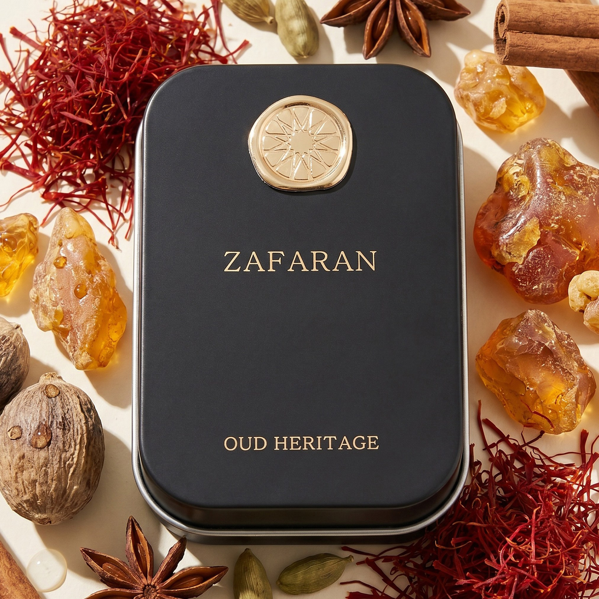 Oud Heritage Zafaran Scented Bakhoor - 56 gm
