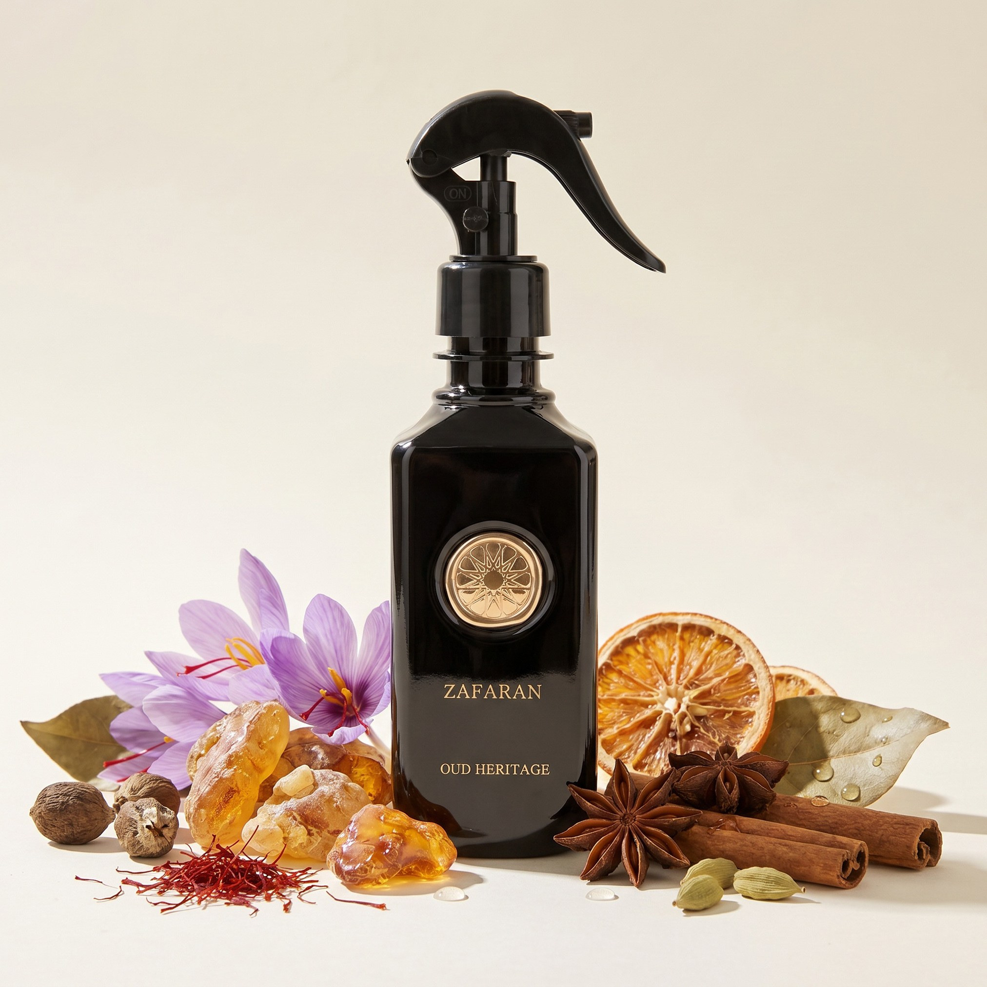 بخاخ معطر جو بالزعفران - عود هيرتدج - 250 مل-household-homefragrance-homesprays-image-1