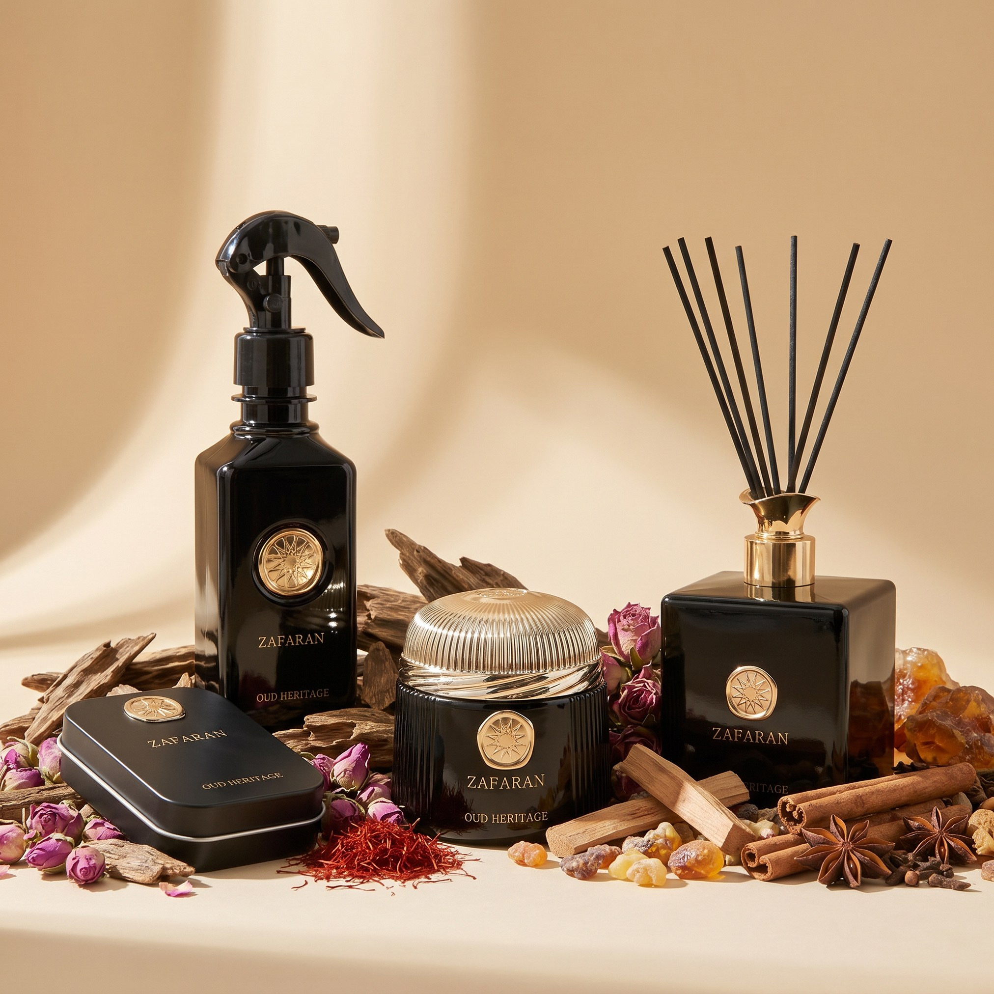 بخاخ معطر جو بالزعفران - عود هيرتدج - 250 مل-household-homefragrance-homesprays-image-4