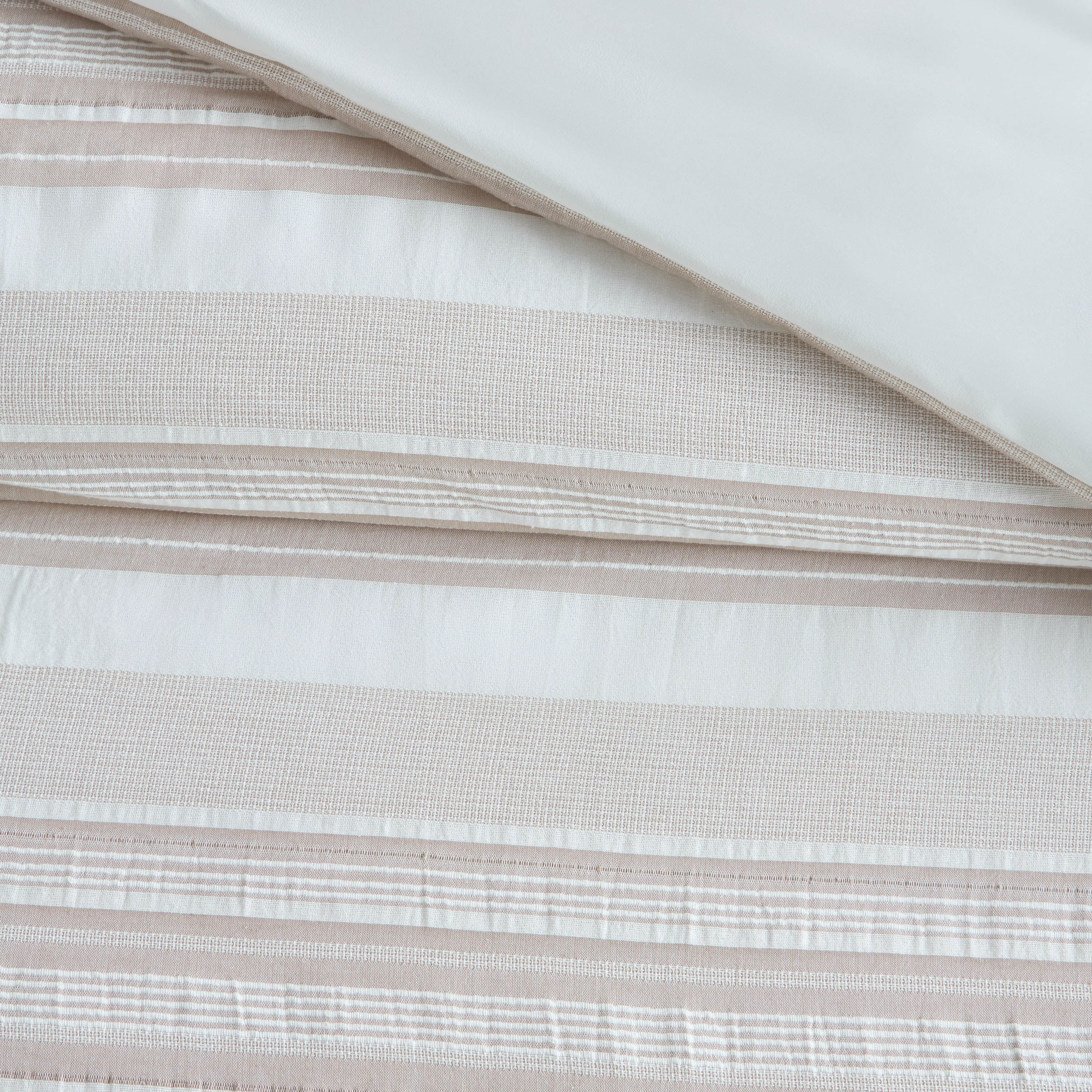 Abel Cotton Striped 4-Piece Full Comforter and Sheet Set - 160x240 cm-household-bedding-comfortersandbedspreads-bedinabag-image-4