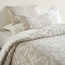 Dini Leafy Cotton Jacquard 6-Piece Super King Comforter and Sheet Set - 240x260 cm-household-bedding-comfortersandbedspreads-bedinabag-image-1
