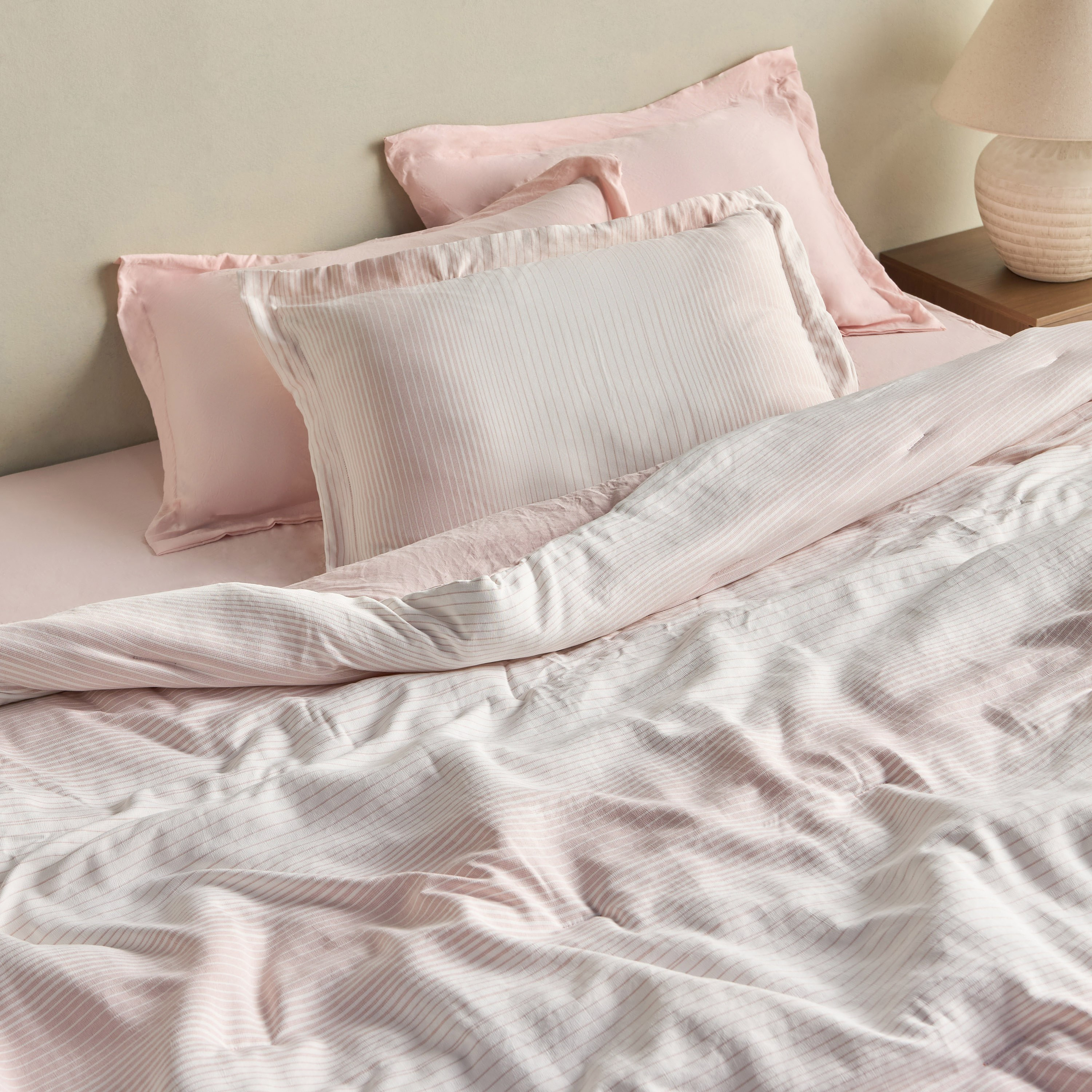 Adao Striped 4-Piece Full Comforter and Sheet Set - 160x240 cm-household-bedding-comfortersandbedspreads-bedinabag-image-7