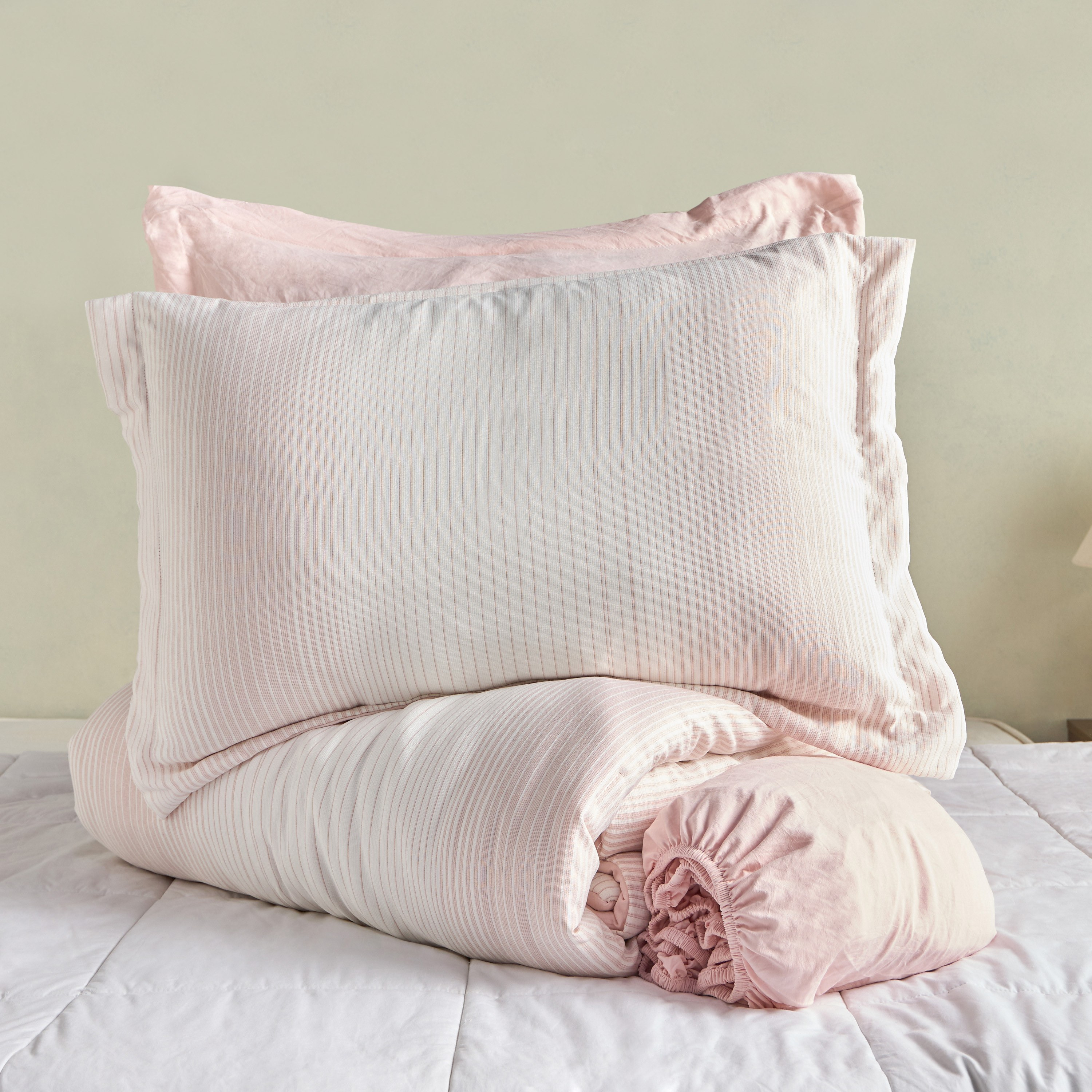 Adao Striped 4-Piece Full Comforter and Sheet Set - 160x240 cm-household-bedding-comfortersandbedspreads-bedinabag-image-8