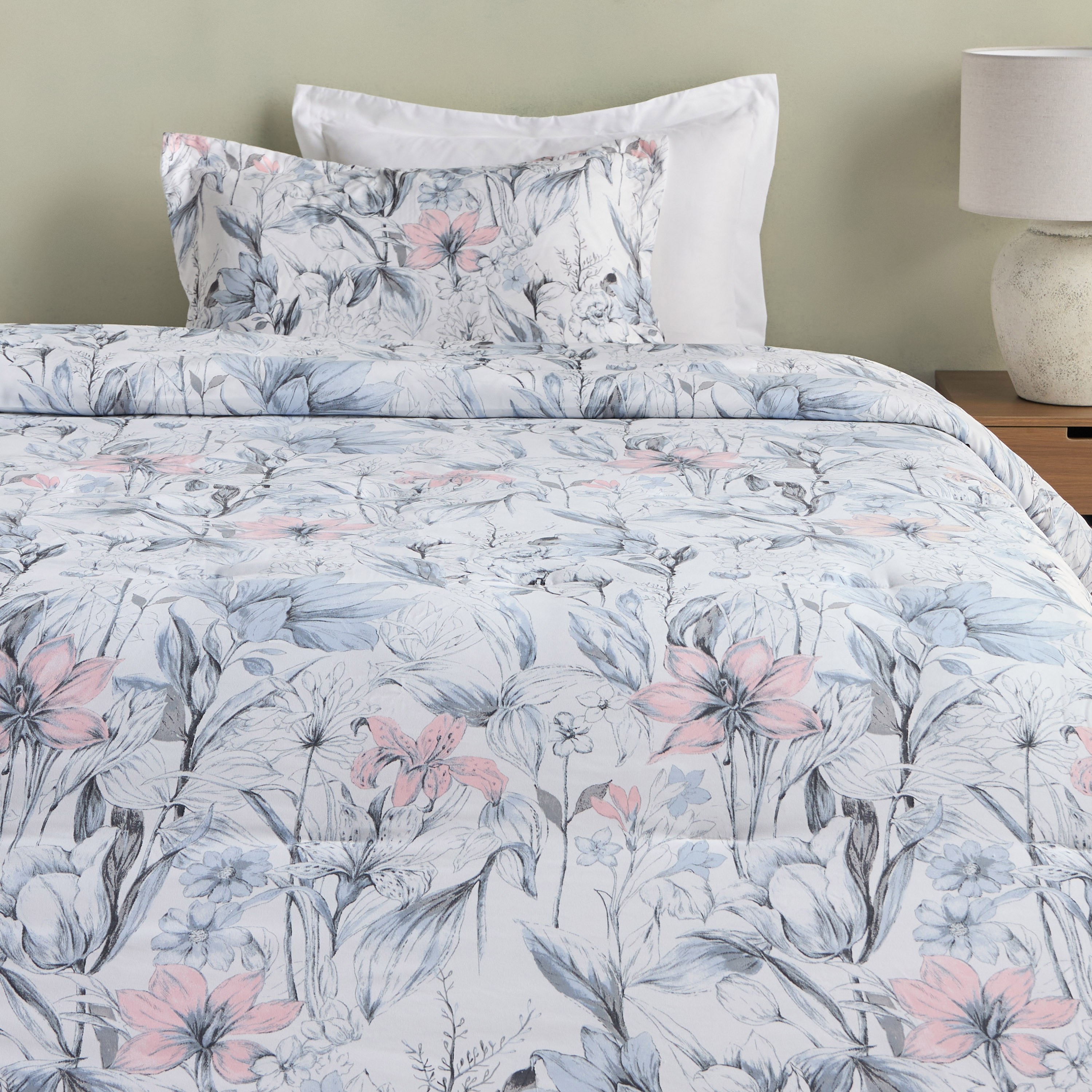 طقم غطاء لحاف كامل 4 قطع مطبوع من بيلين - 160×240 سم-household-bedding-comfortersandbedspreads-bedinabag-image-2
