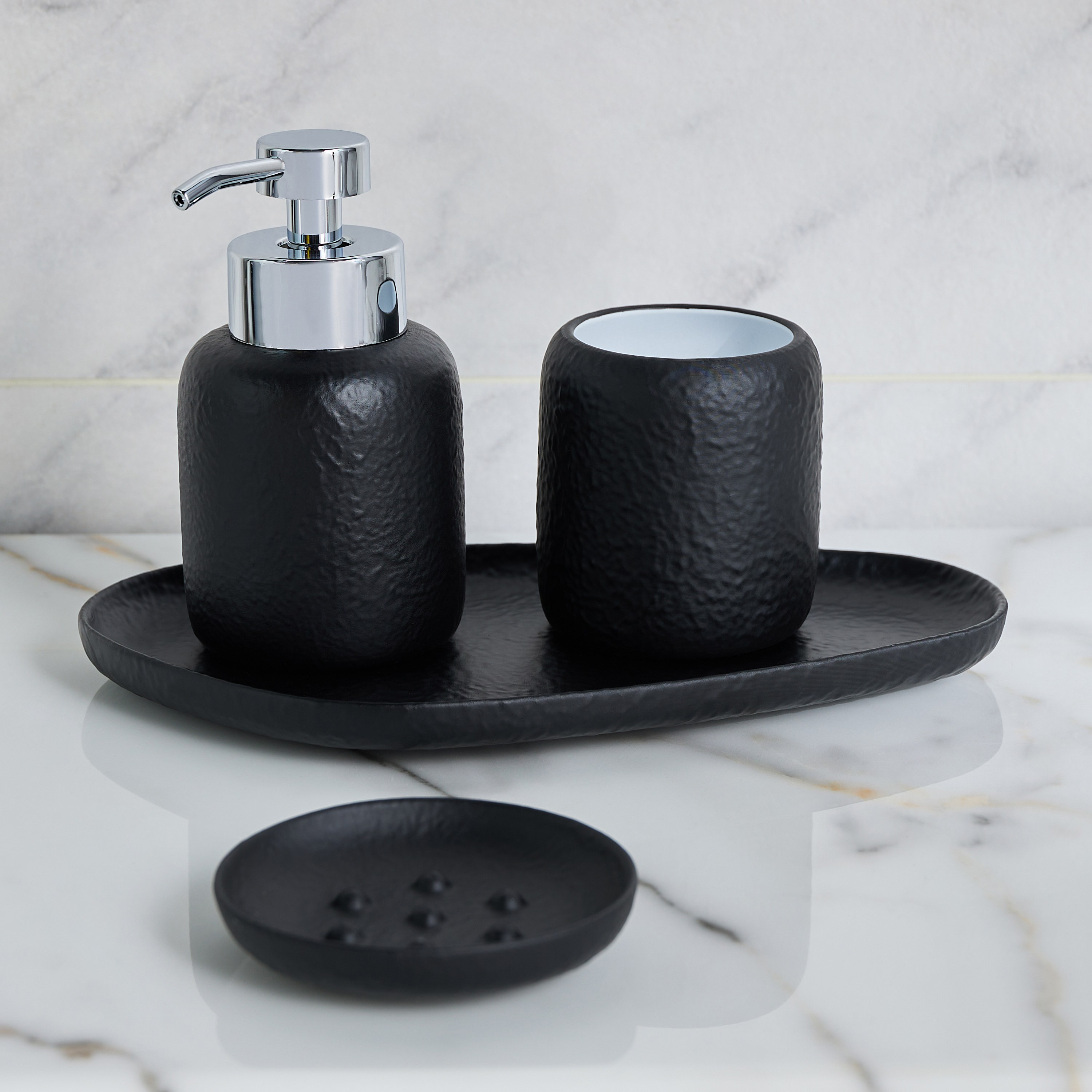 Graphite 4-Piece Bathroom Accessory Set-household-bathandlaundry-bathaccessories-bathaccessorysets-image-2