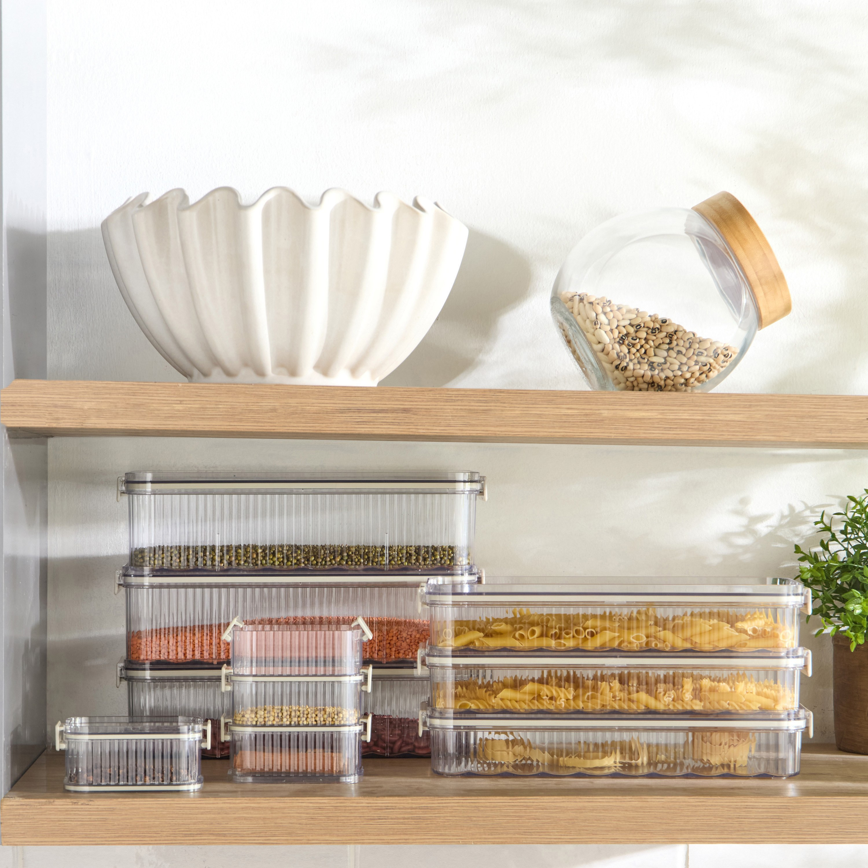 Fazzo 4-Piece Stackable Food Storage Container Set - 250 ml-household-kitchen-foodstorage-pantryandstorage-image-5