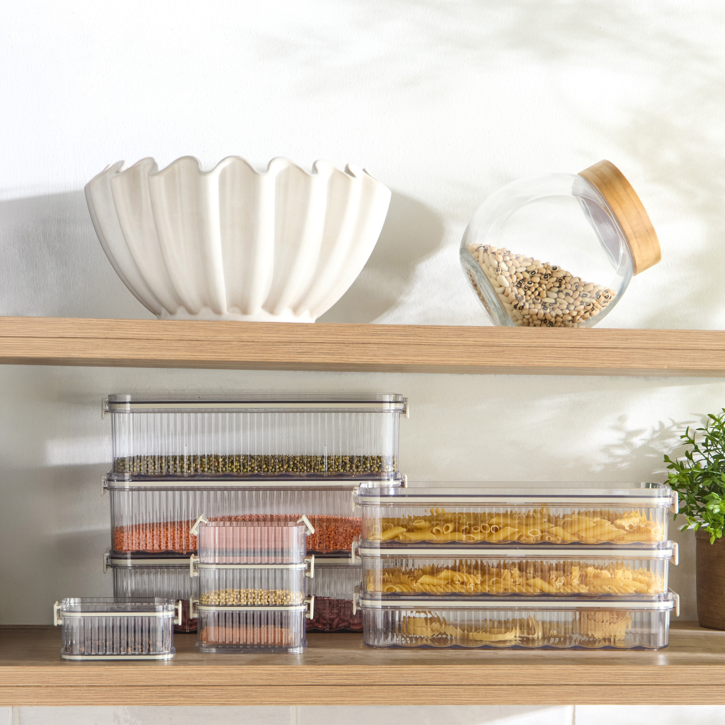 طقم حاويات تخزين طعام قابلة للتكديس 3 قطع - فازو - 1.5 لتر-household-kitchen-foodstorage-pantryandstorage-image-5