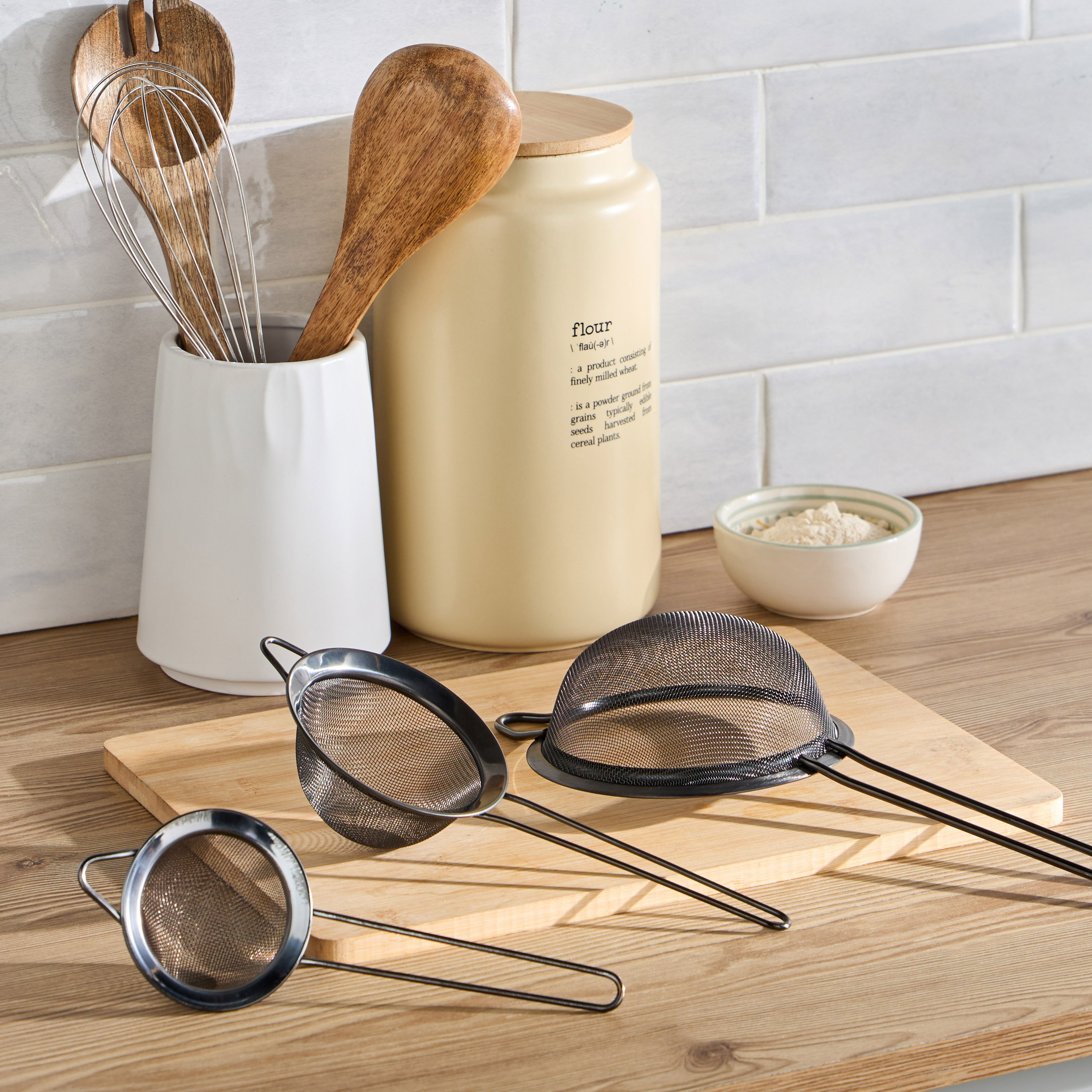 طقم مصافي ستانليس ستيل 3 قطع - ستيلاك-household-kitchen-kitchentoolsandutensils-foodpreparationtools-image-4