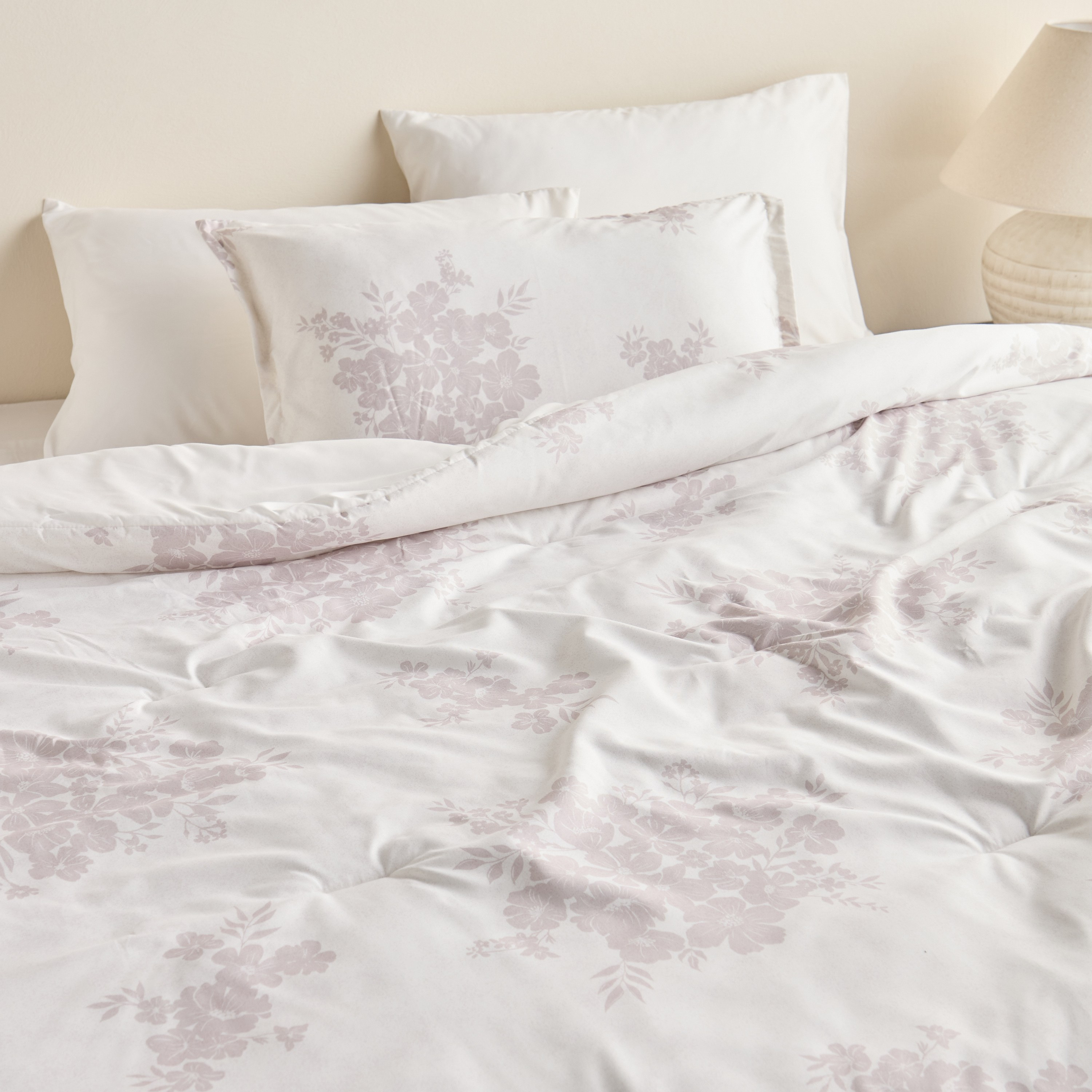 Aria Floral Printed 6-Piece King Comforter and Sheet Set - 220x240 cm-household-bedding-comfortersandbedspreads-bedinabag-image-7