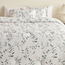 Inara Leafy Printed 6-Piece King Comforter and Sheet Set - 220x240 cm-household-bedding-comfortersandbedspreads-bedinabag-image-2
