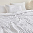 طقم لحاف وشرشف كامل بطبعات زهور 4 قطع - نيلا - 160x240 سم-household-bedding-comfortersandbedspreads-bedinabag-image-1