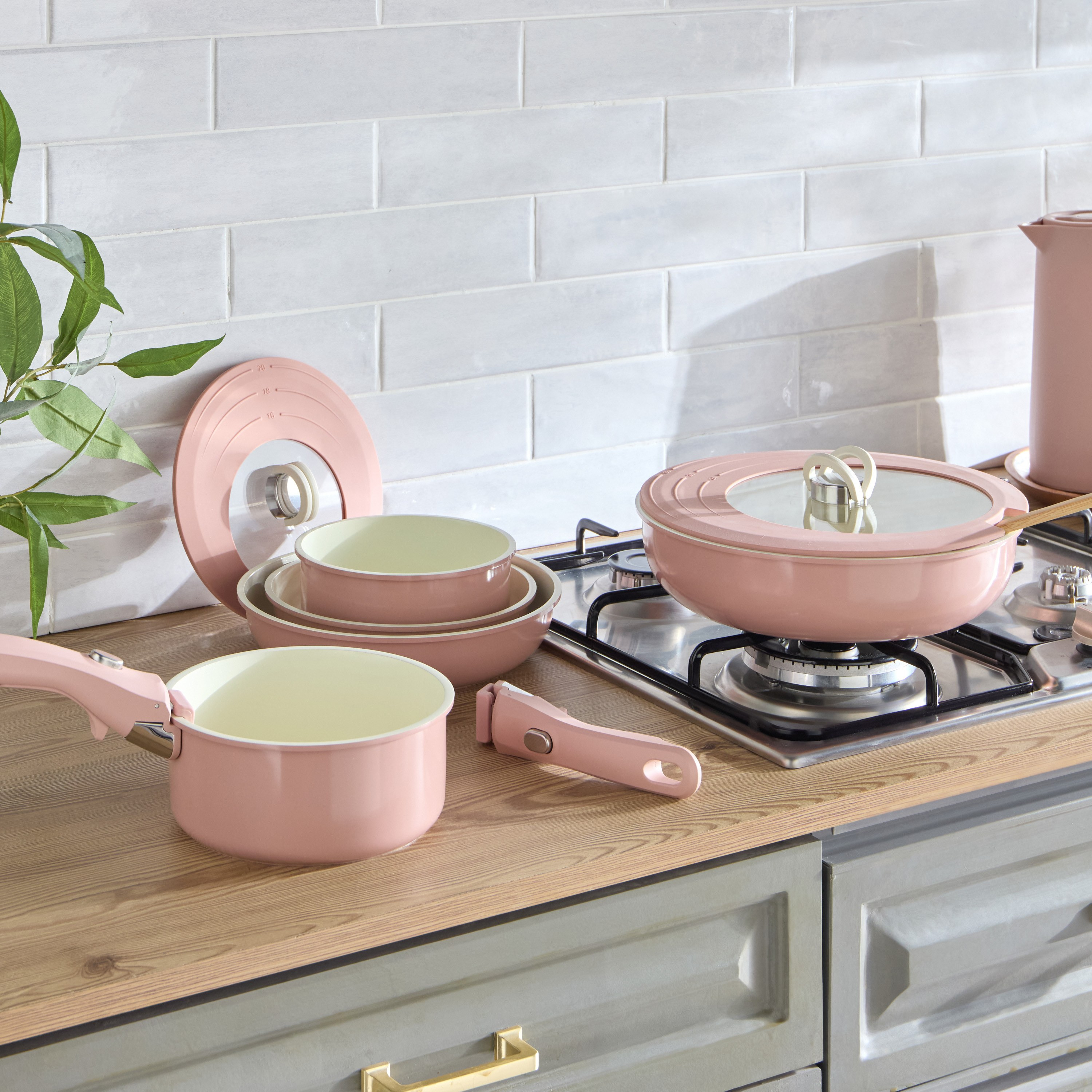 طقم أواني طهي بقاعدة حث ألومنيوم 9 قطع - إلارا-household-kitchen-cookware-cookwareandsets-image-5
