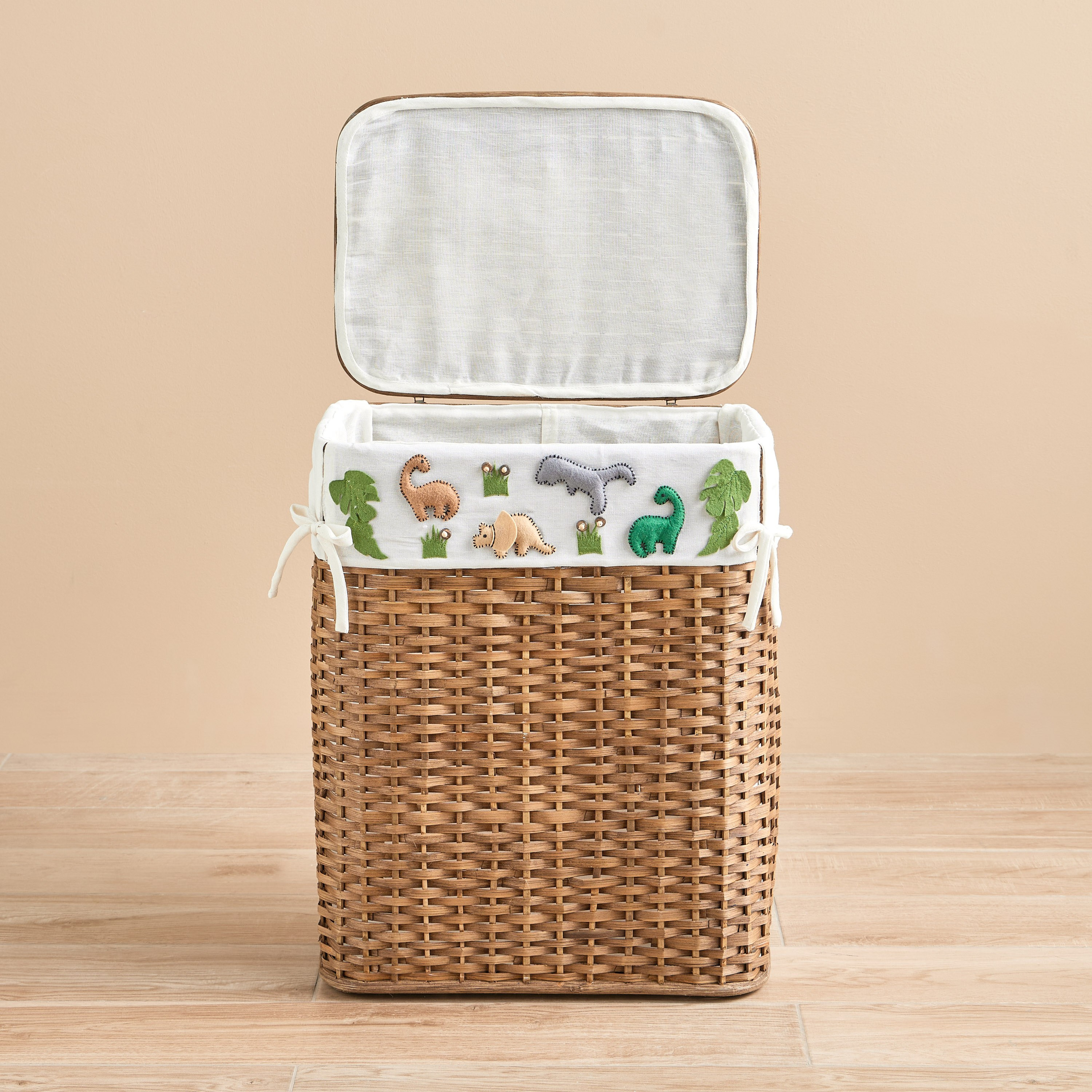 Braxton Dino 3D Rattan Storage Basket-babyandkids-bathandstorage-storage-binsandbaskets-image-2