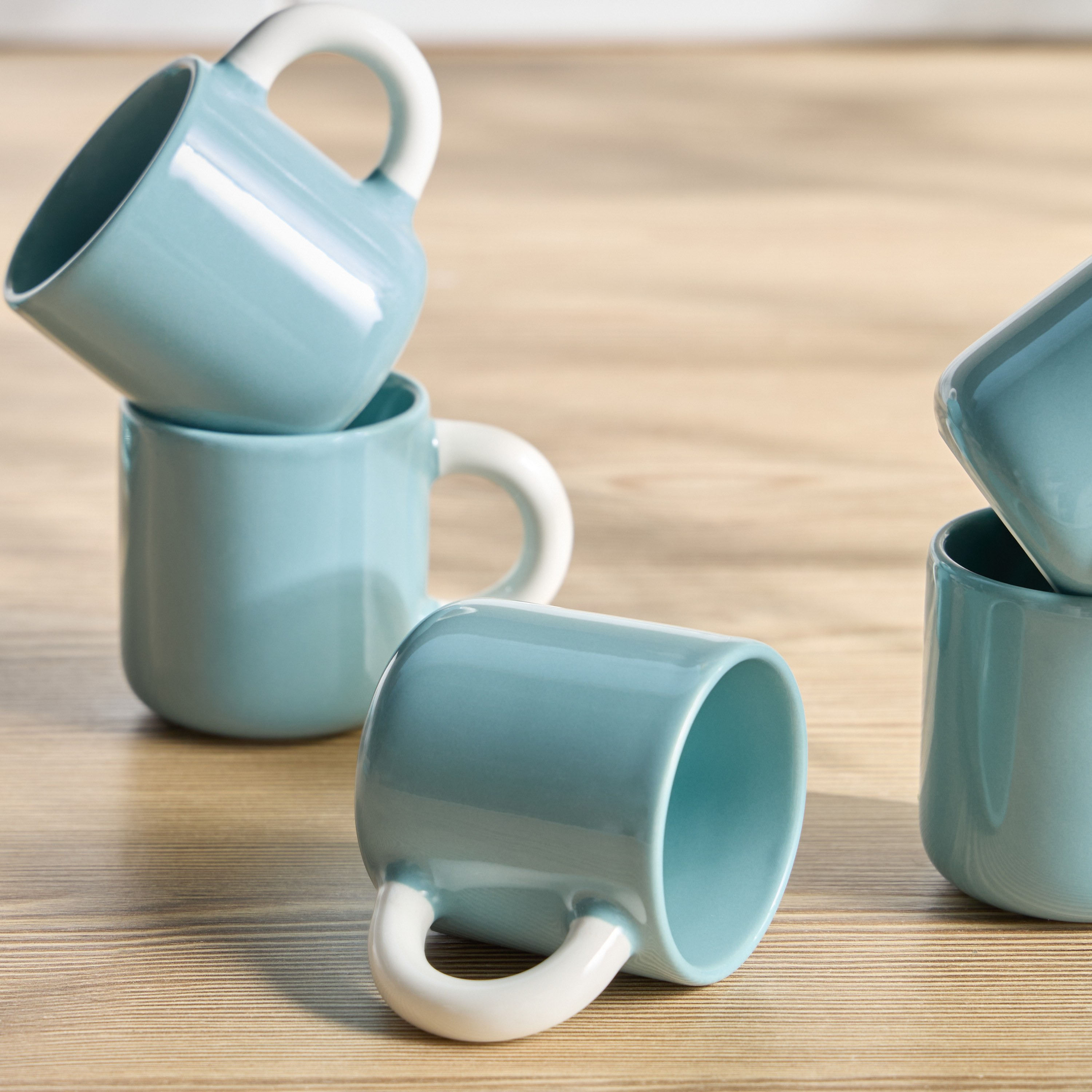 طقم شاي خزف صيني 12 قطعة - مارلو - 110 مل - يكفي 6 أفراد-household-dining-teaandcoffee-teaandcoffeesets-image-3
