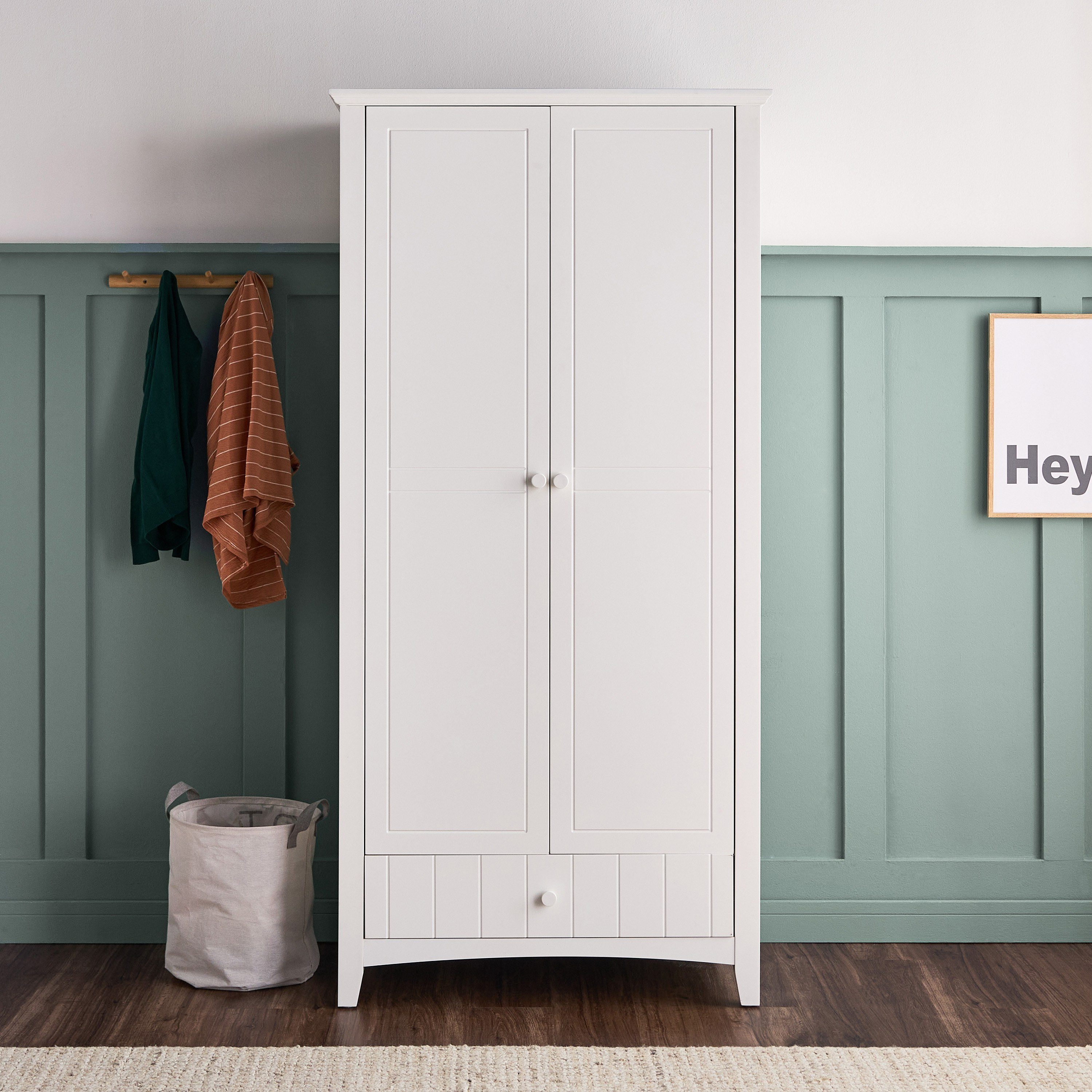 خزانة ملابس ببابين مع درج - تايلور-babyandkids-roomfurniture-wardrobes-image-2