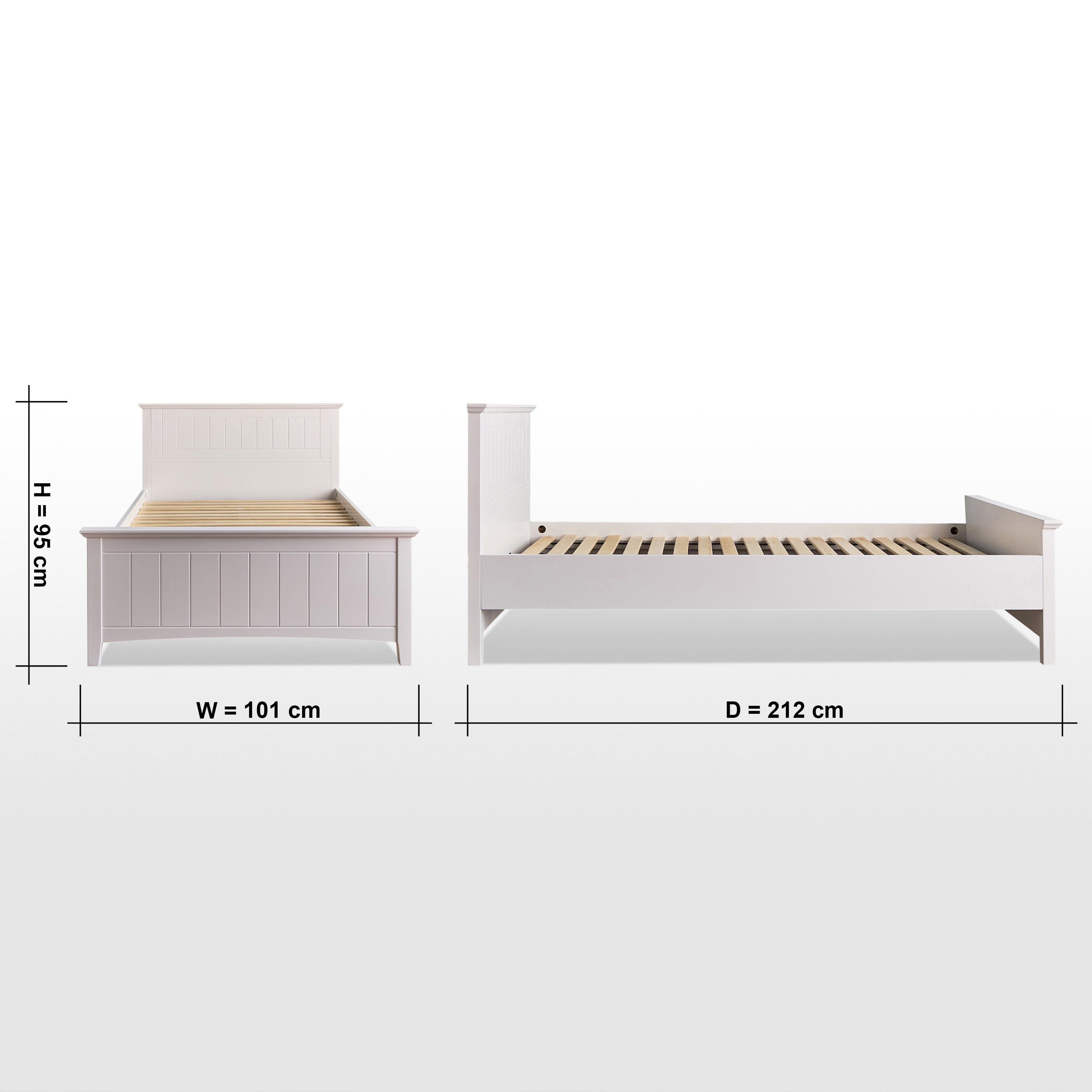 Taylor Single Bed - 90x200 cm-babyandkids-kidsbeds-singlebeds-image-7