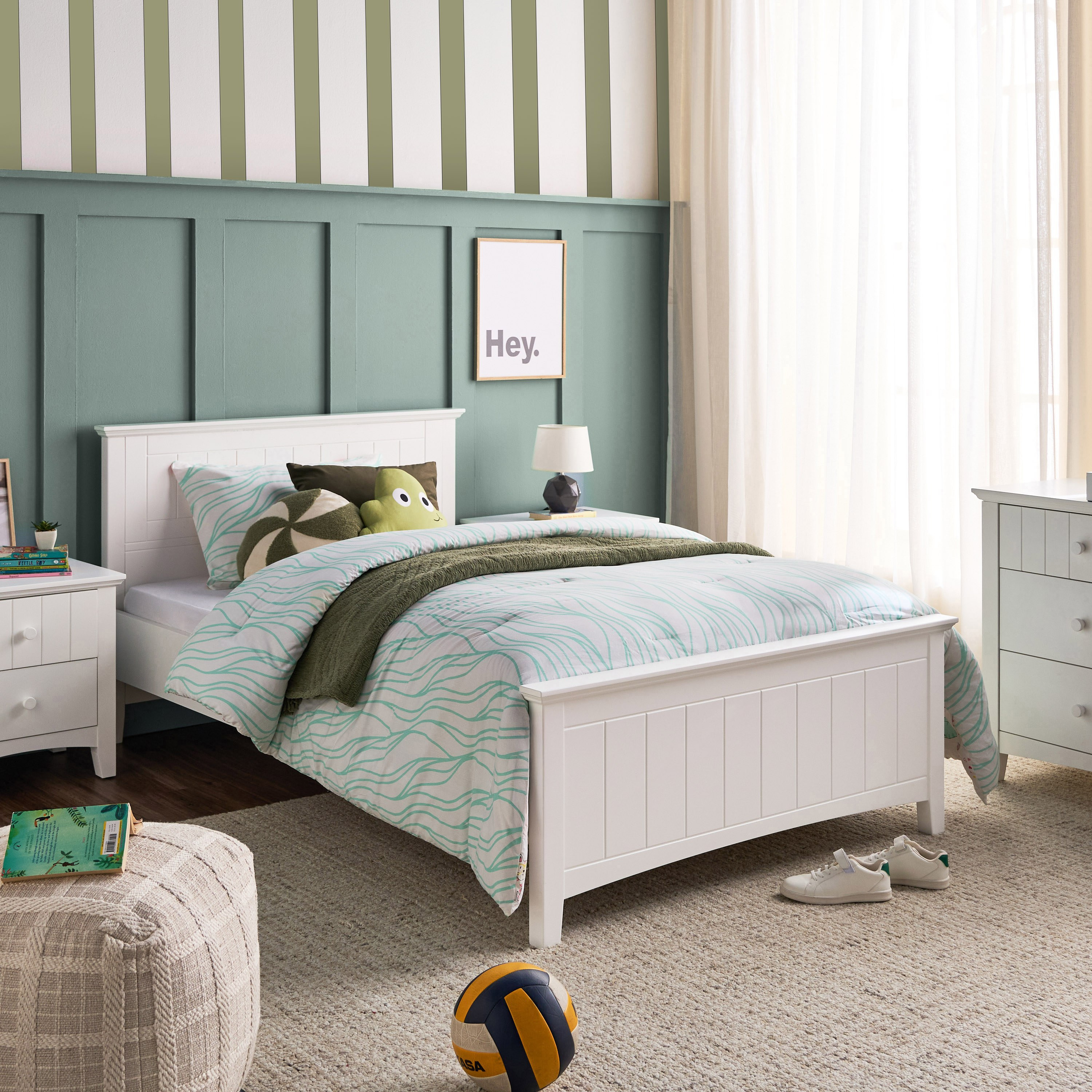 Taylor Single Bed - 120x200 cm-babyandkids-kidsbeds-singlebeds-image-6