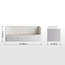 Taylor Extendable Daybed with Mattress and Storage - 80-160x200 cm-baby-nursery-toddlerbeds-image-11