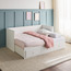 Taylor Extendable Daybed with Mattress and Storage - 80-160x200 cm-baby-nursery-toddlerbeds-image-2