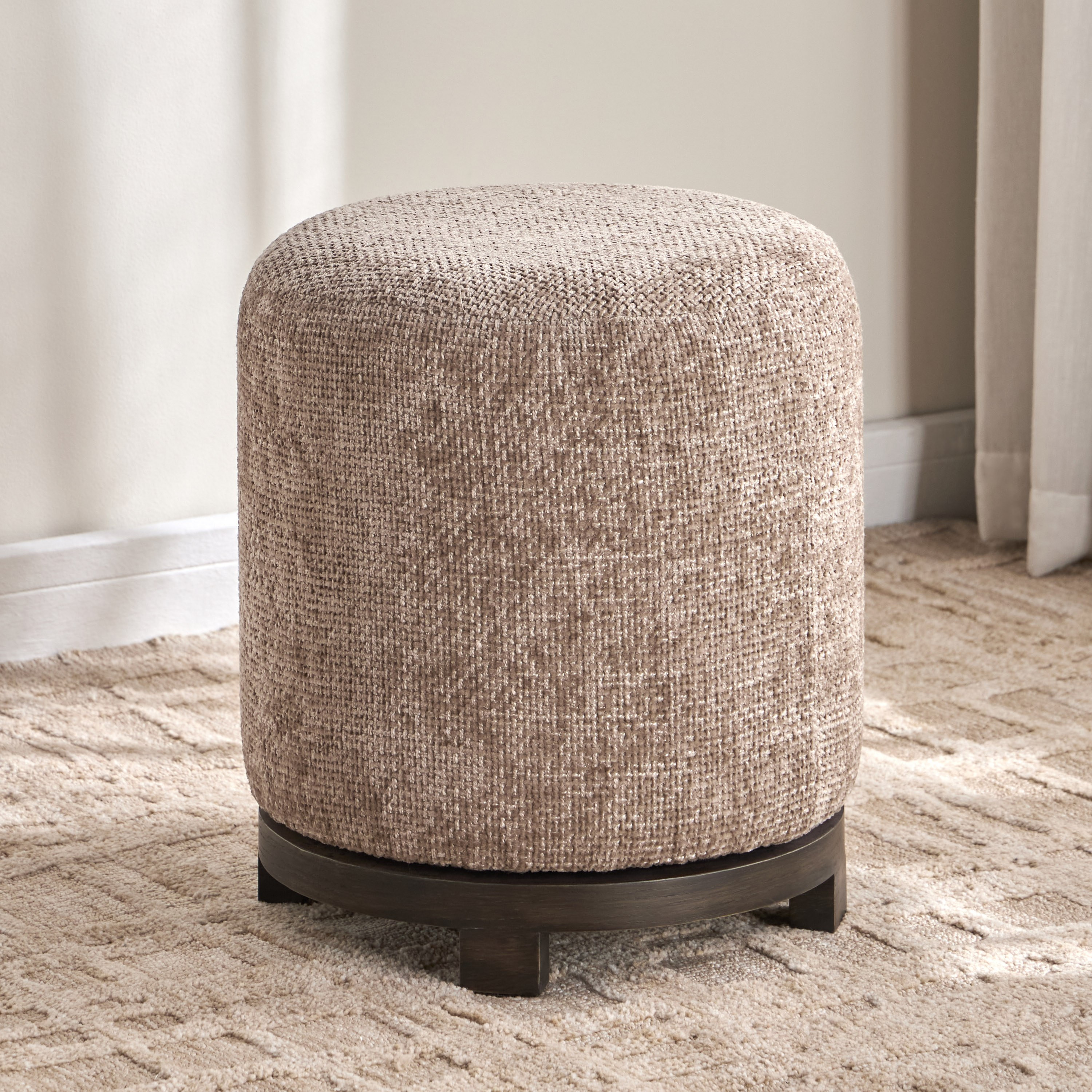 Jack Fabric Ottoman