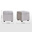 مقعد عثماني قماش بمساحة تخزين - فروست-furniture-sofaandseating-ottomansbeanbagsandpoufs-image-8