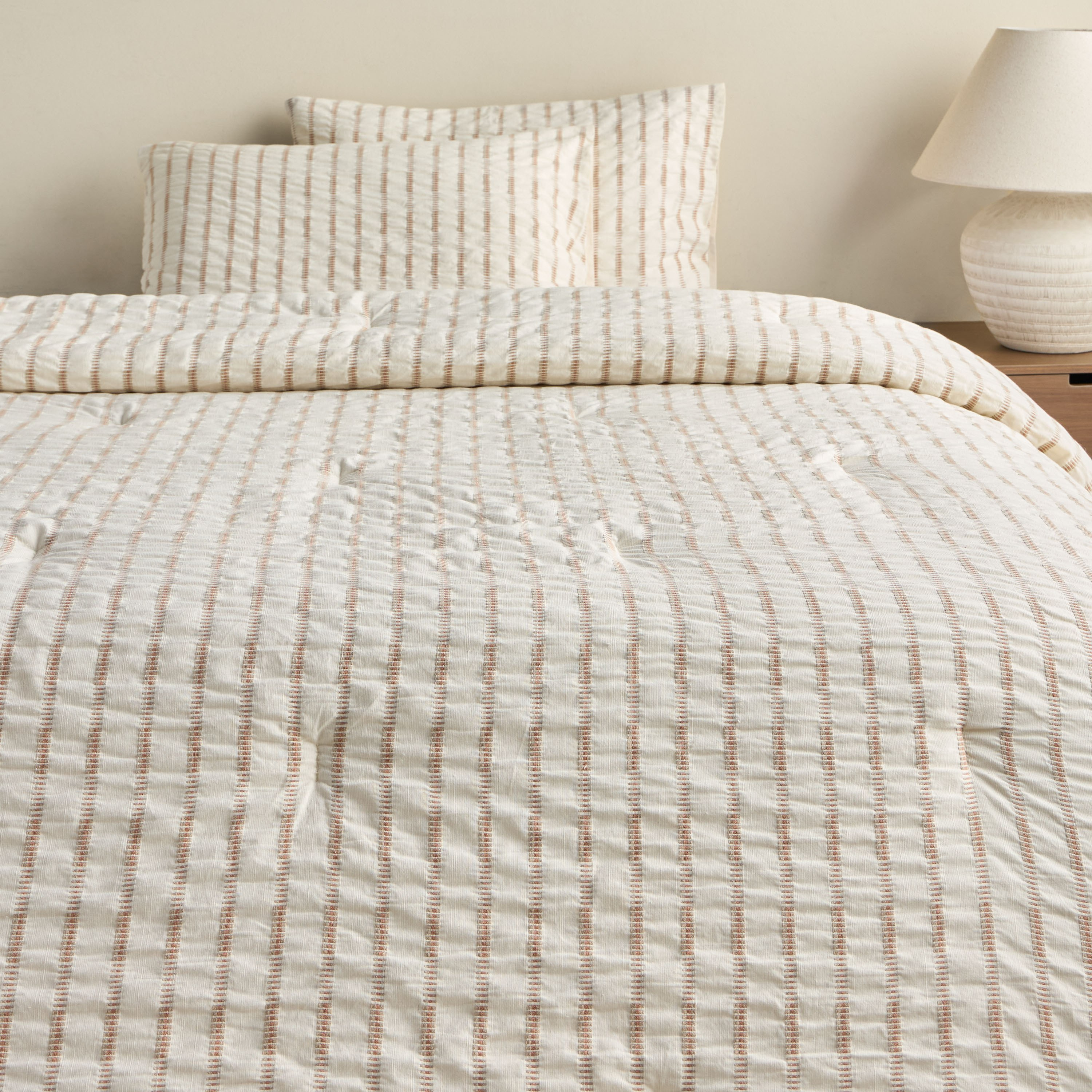 Alva Cotton 3-Piece Super King Comforter Set - 240x260 cm-household-bedding-comfortersandbedspreads-comforters-image-2