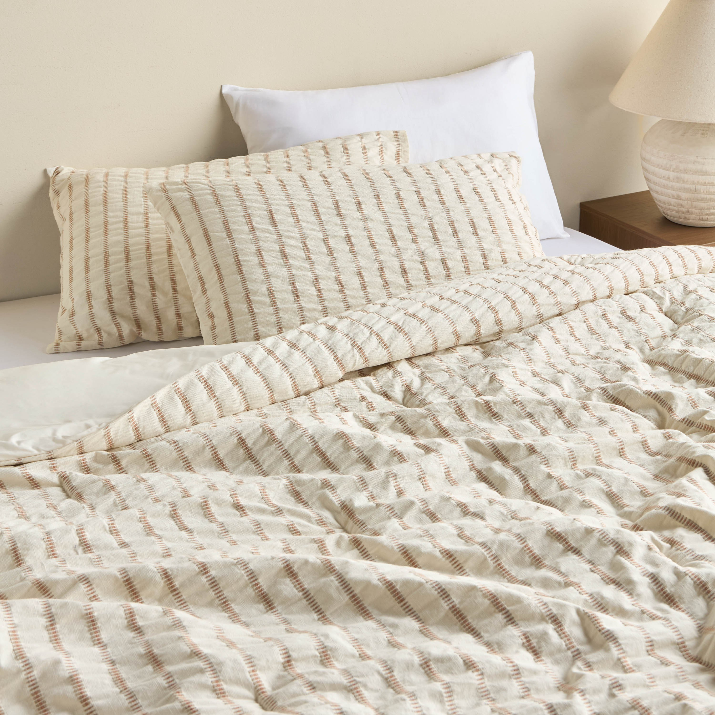 Alva Cotton 3-Piece Super King Comforter Set - 240x260 cm-household-bedding-comfortersandbedspreads-comforters-image-5