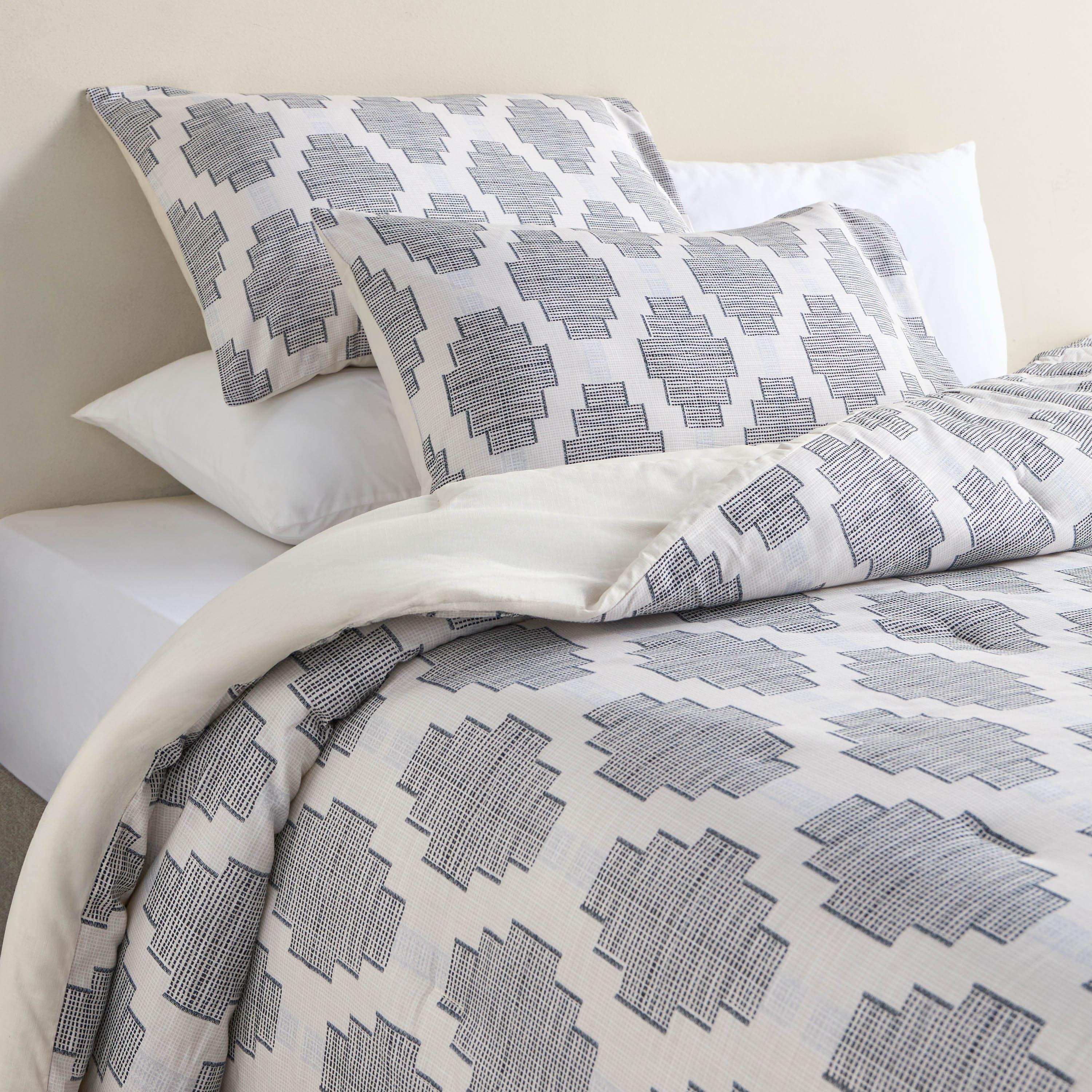 طقم لحاف سوبر كينج 3 قطع قطن منسوج - سيليست - 240x260 سم-household-bedding-comfortersandbedspreads-comforters-image-1