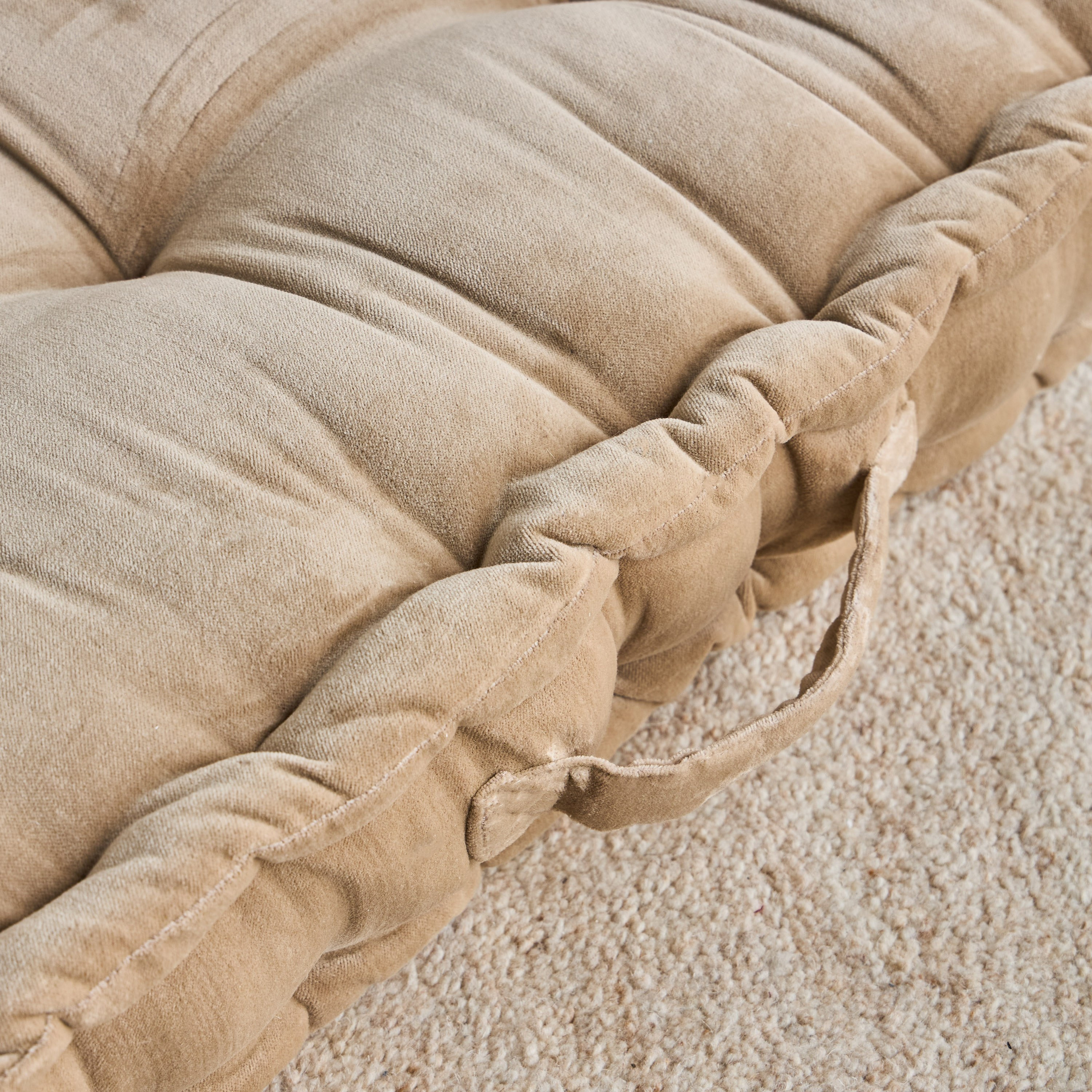 Kyoto Velvet Floor Cushion - 60x120 cm-household-cushionsandthrows-floorcushions-image-2