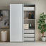 خزانة ملابس 2 باب إنزلاقيين مع أدراج - سيلاتو - صغيرة-furniture-bedroom-wardrobes-image-8