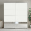 Scilato 2-Door Sliding Wardrobe with Drawers - Large-furniture-bedroom-wardrobes-image-2