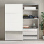 Scilato 2-Door Sliding Wardrobe with Drawers - Large-furniture-bedroom-wardrobes-image-6