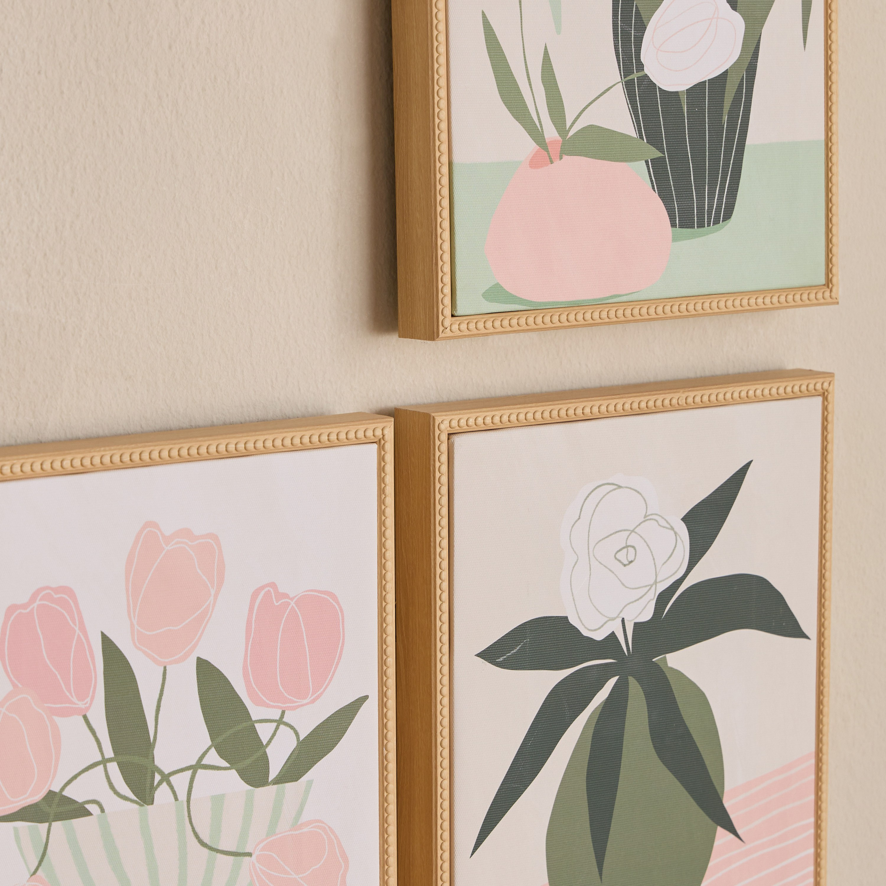 Mira 3-Piece Framed Canvas Wall Art Set - 25x20 cm-household-walldecorandmirrors-wallart-image-2