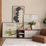 لوحة جدارية كانفاس مؤطرة - ثريا - 100x100 سم-household-walldecorandmirrors-wallart-image-1
