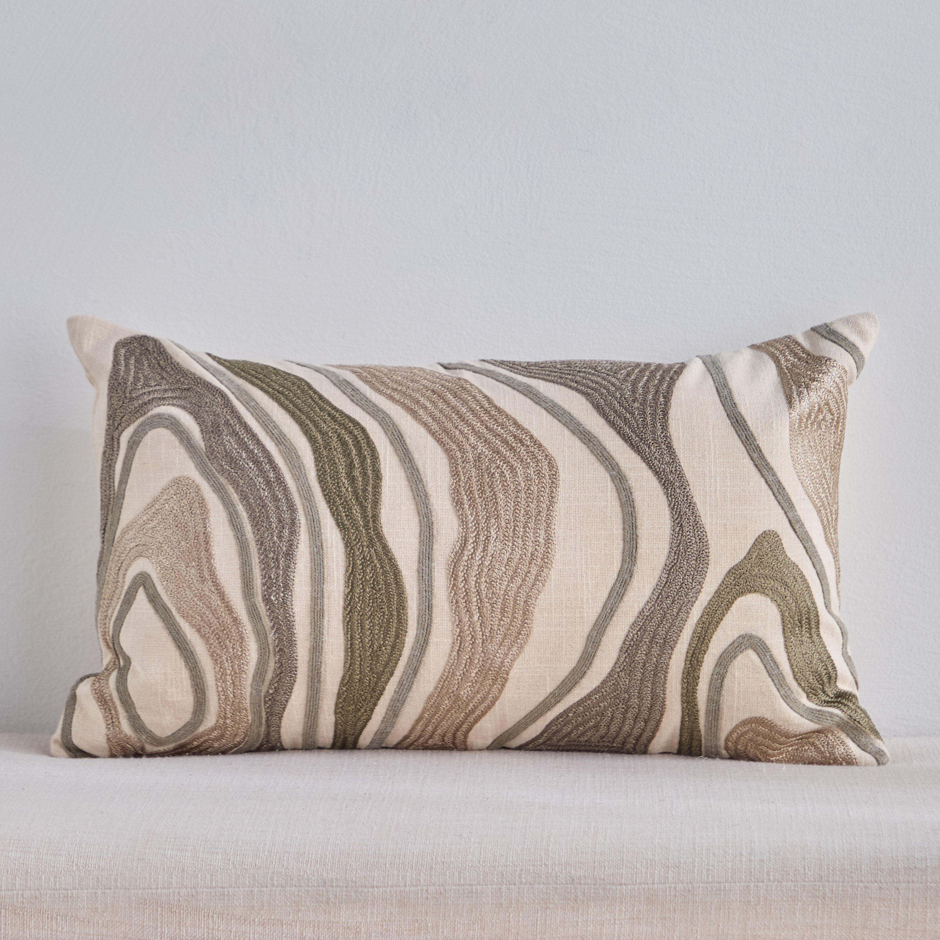 Sama Embroidered Cushion Cover - 30x50 cm-household-cushionsandthrows-cushioncovers-image-1