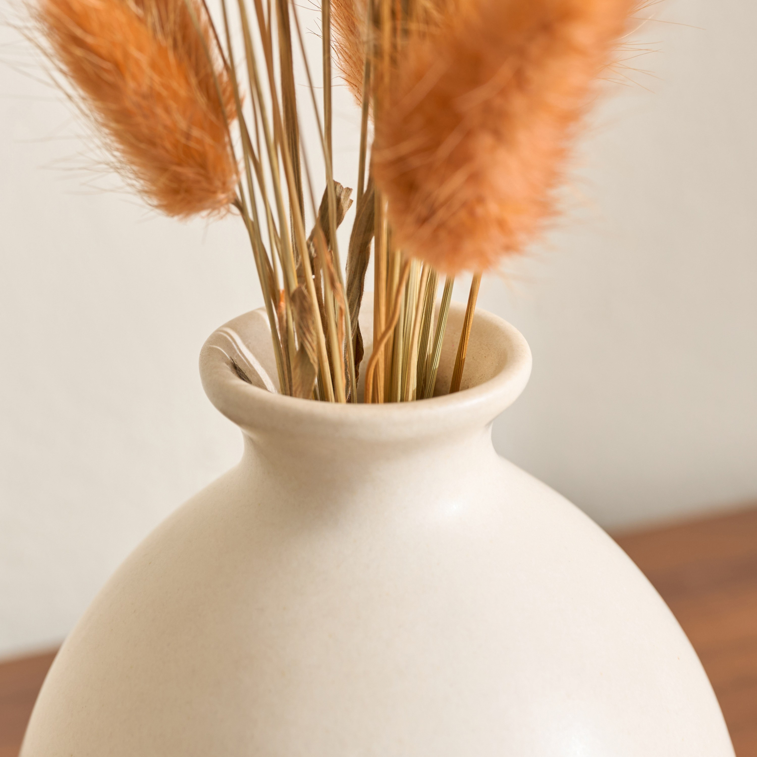 زهور باني تيلز مجففة في إناء زرع - ديكو - 30 سم-household-gardenandoutdoor-artificialflowersandplants-flowers-image-2