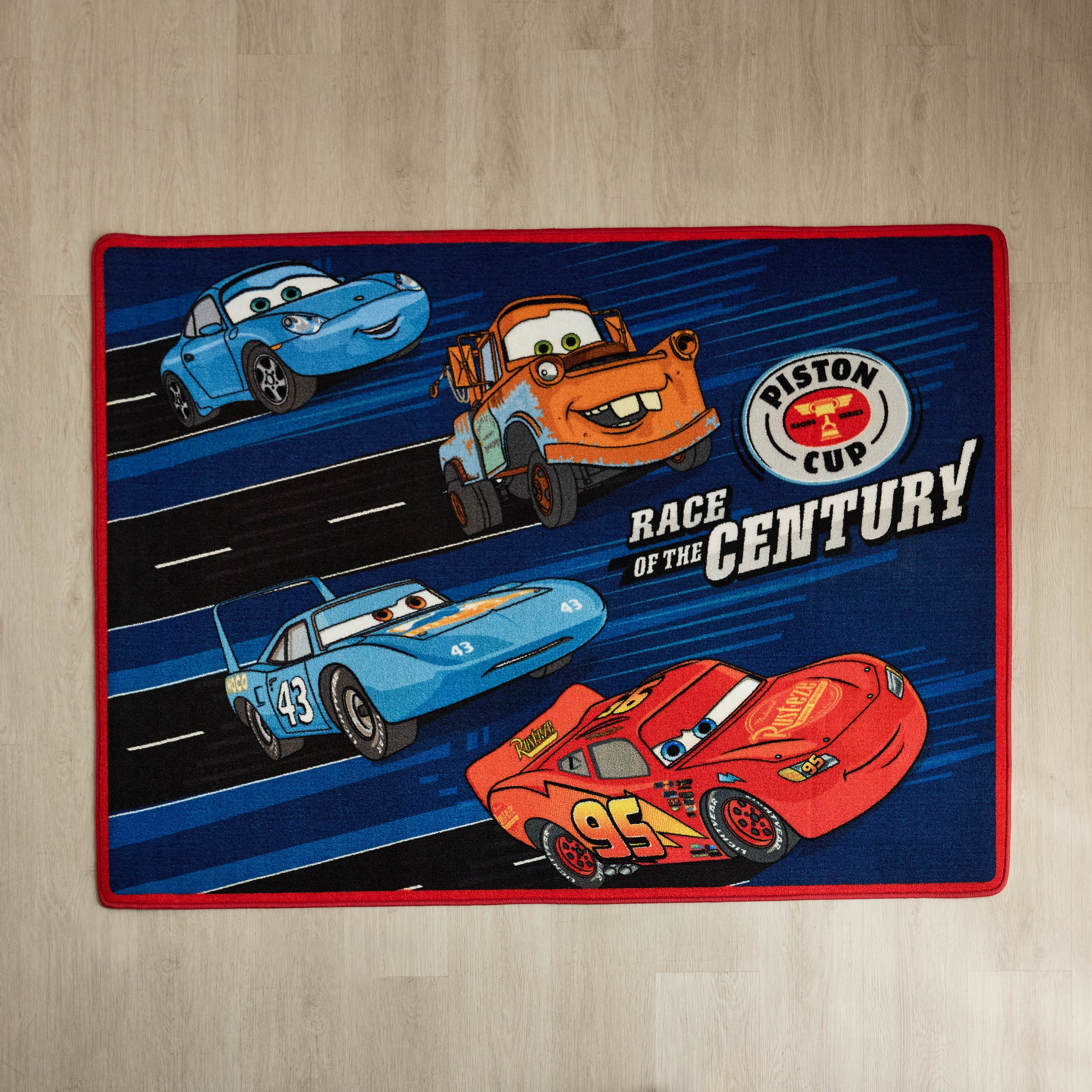 Cars Printed Rug - 120x160 cm-babyandkids-rugsandcarpets-rugs-image-2