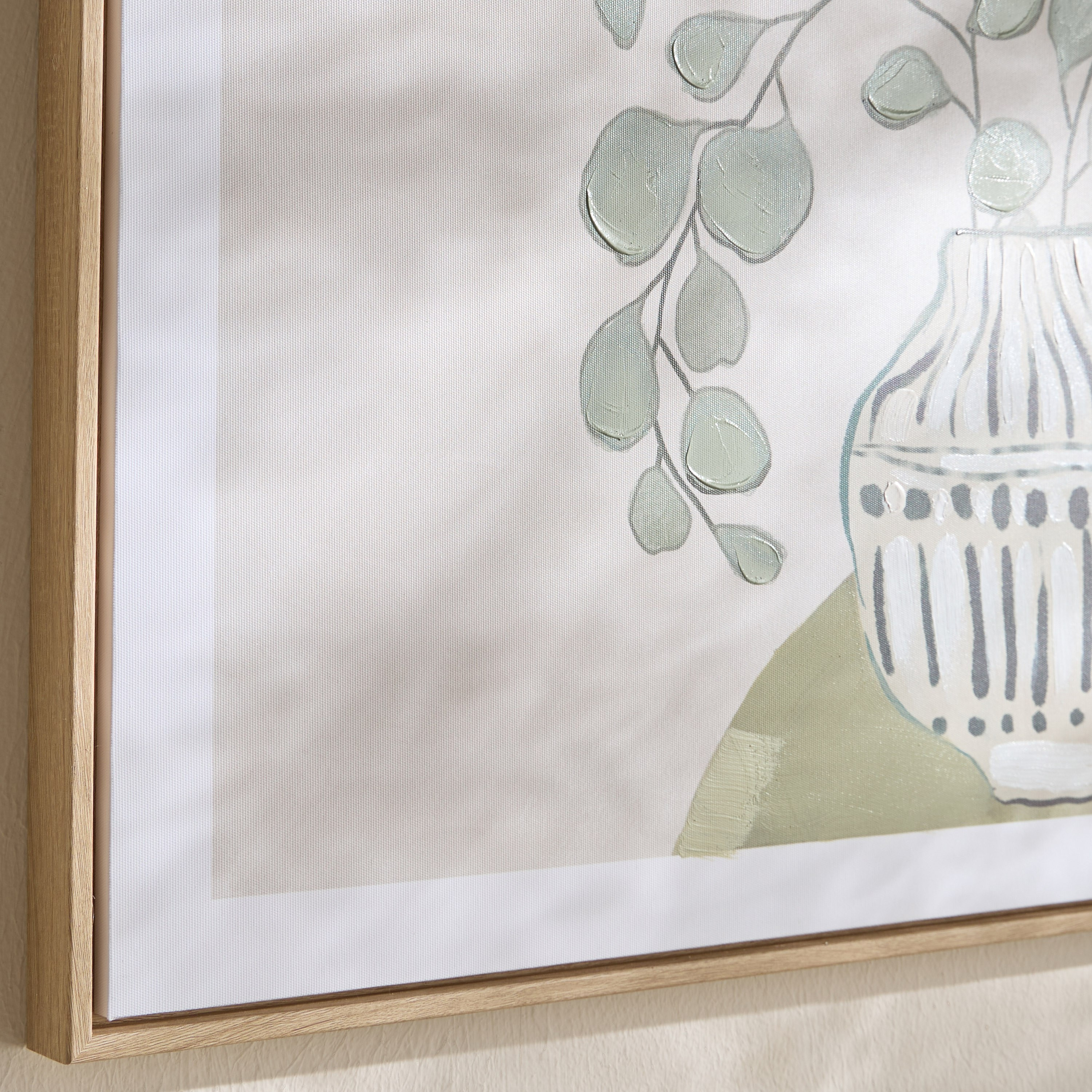 Loulwa Framed Canvas Wall Art - 70x50 cm-household-walldecorandmirrors-wallart-image-2