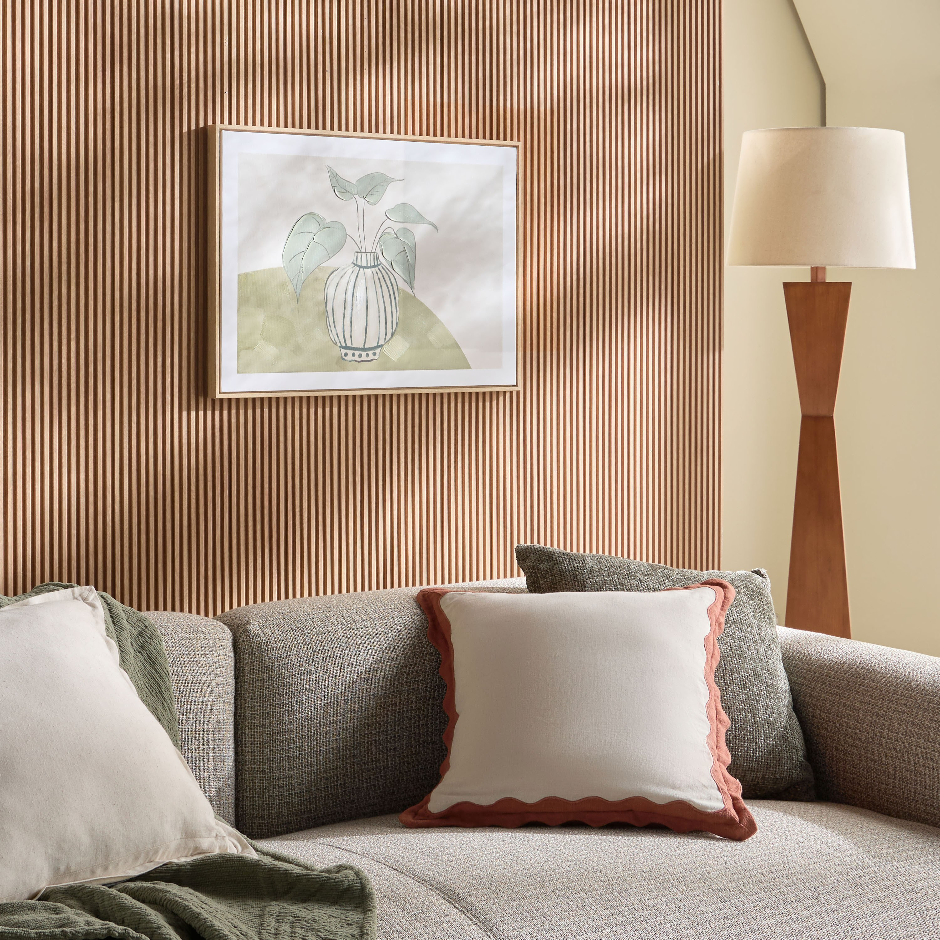 Amani Framed Canvas Wall Art - 50x70 cm-household-walldecorandmirrors-wallart-image-3