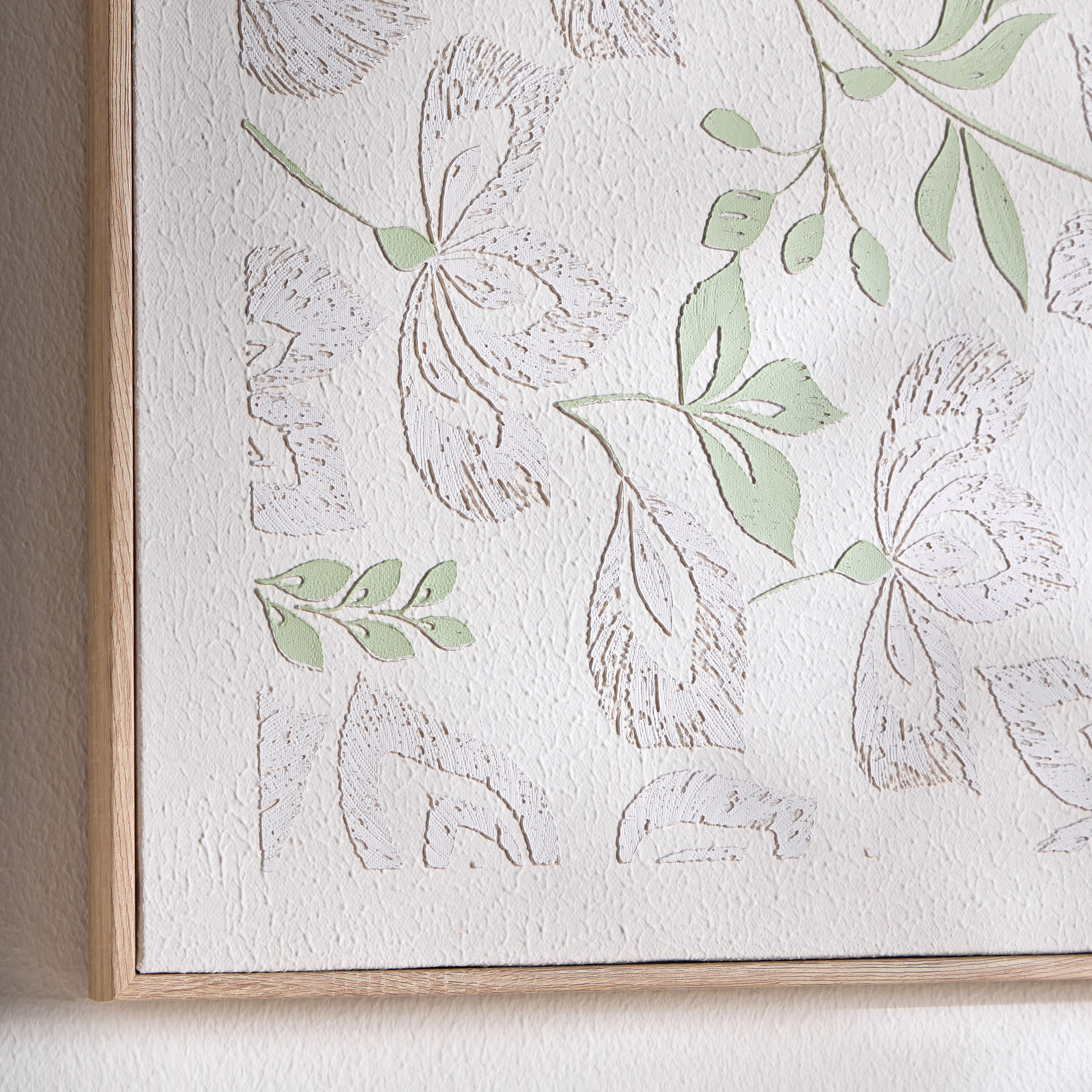 Basma Framed Canvas Wall Art - 45x60 cm-household-walldecorandmirrors-wallart-image-2
