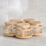Sylvia 5-Piece Jar Set with Lazy Susan - 380 ml-household-kitchen-foodstorage-pantryandstorage-image-1