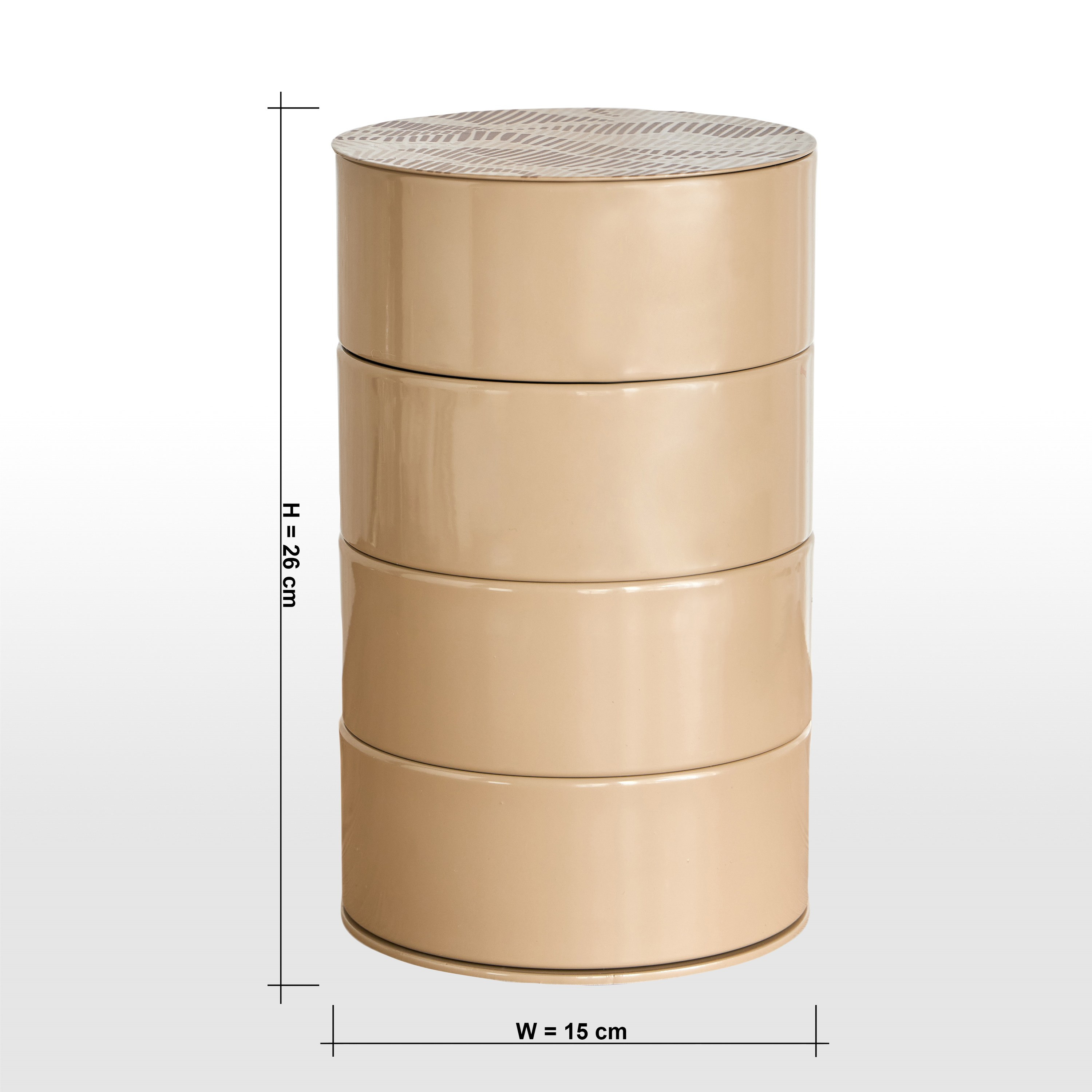 Verto 4-Tier Jewellery Organiser-household-storage-jewelleryorganizing-jewelleryboxesandstands-image-5