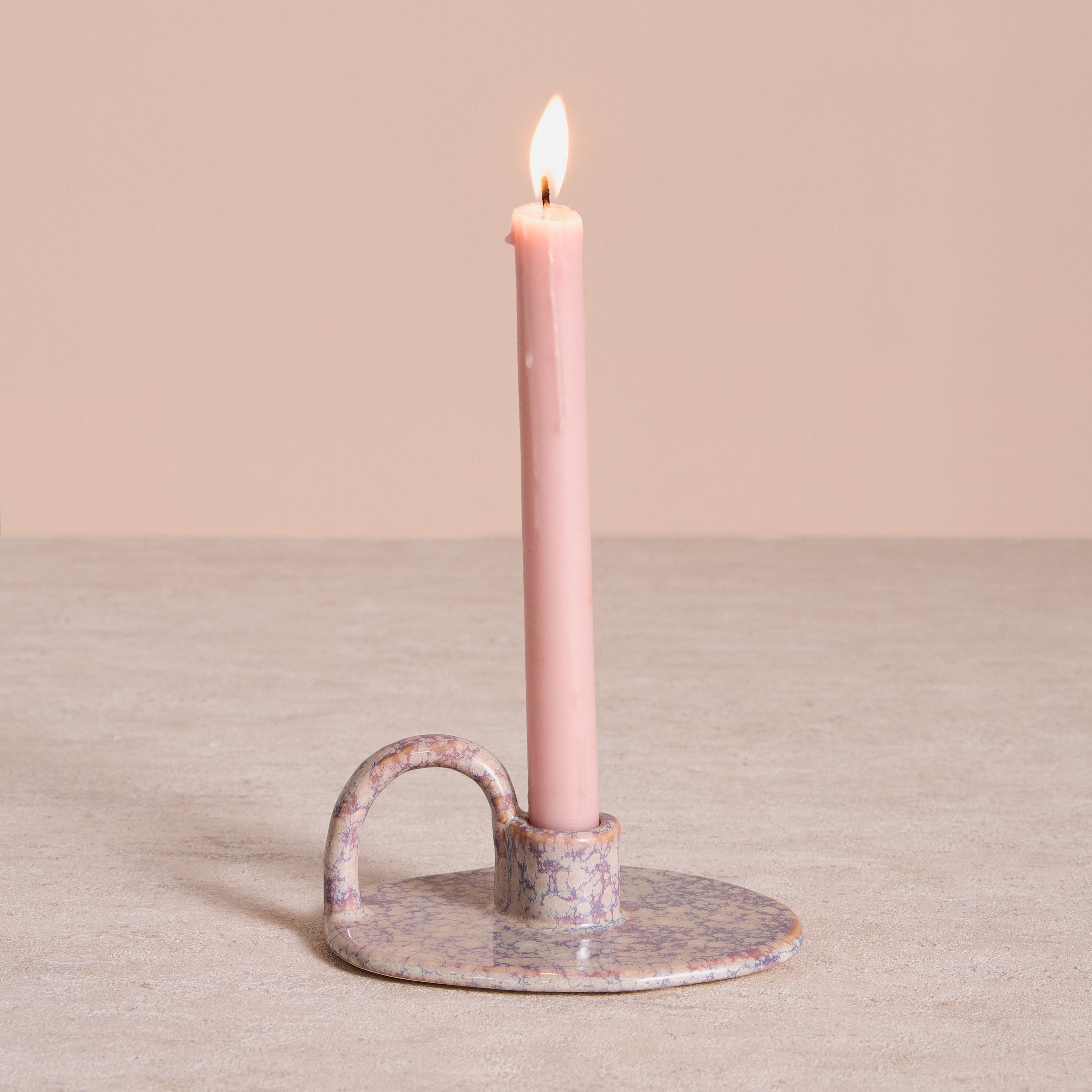حامل شموع رفيعة سيراميك - نوماد راحة - 6 سم-household-decor-candleholdersandlanterns-image-2