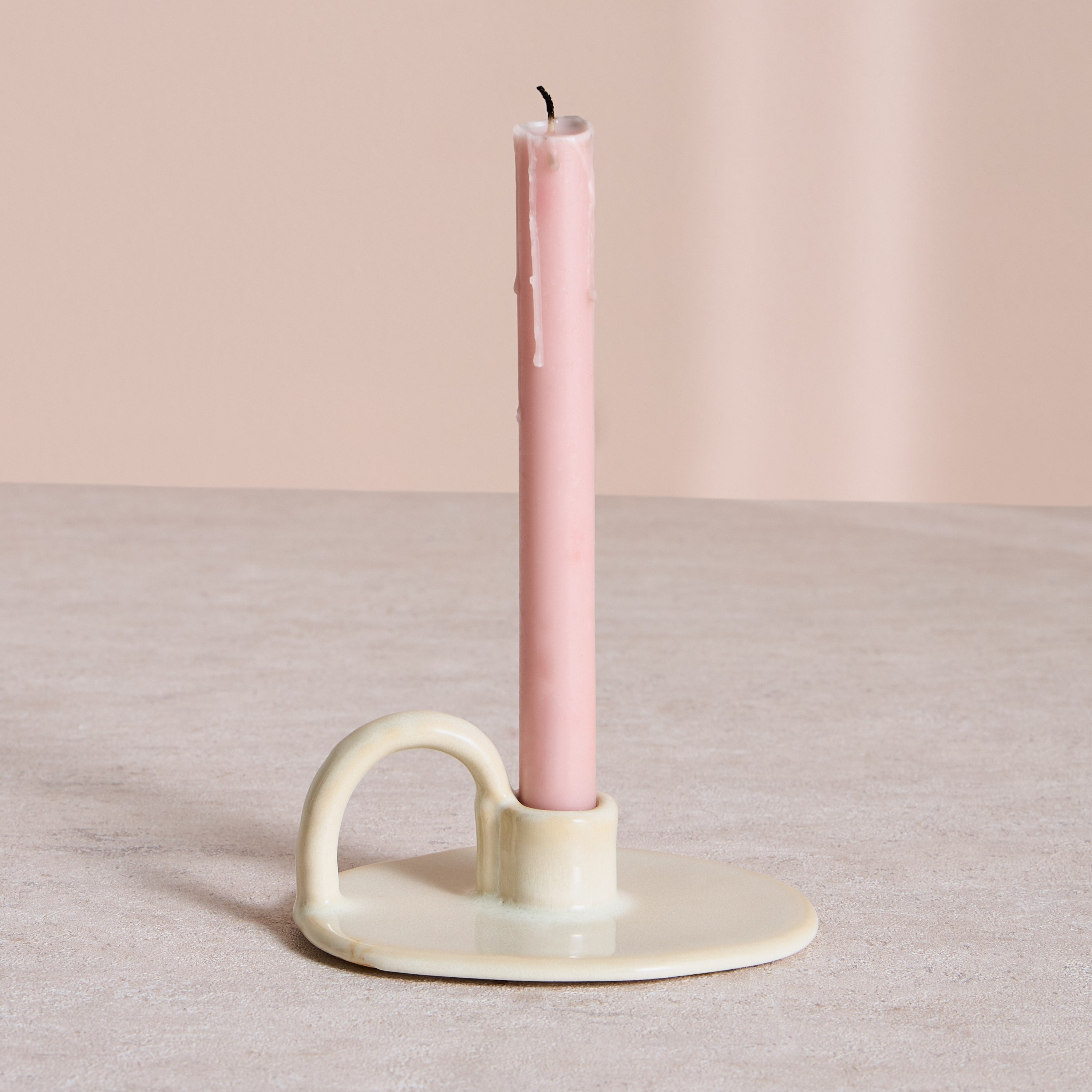 حامل شموع رفيعة سيراميك - نوماد راحة - 6 سم-household-decor-candleholdersandlanterns-image-1