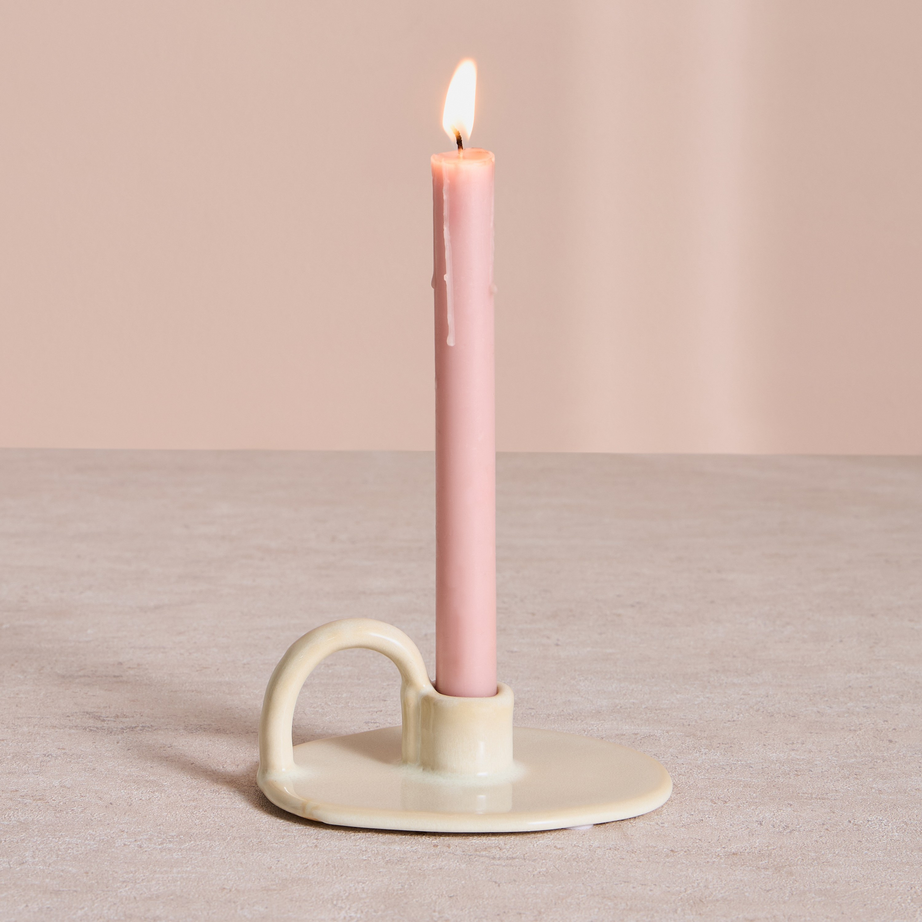 حامل شموع رفيعة سيراميك - نوماد راحة - 6 سم-household-decor-candleholdersandlanterns-image-2