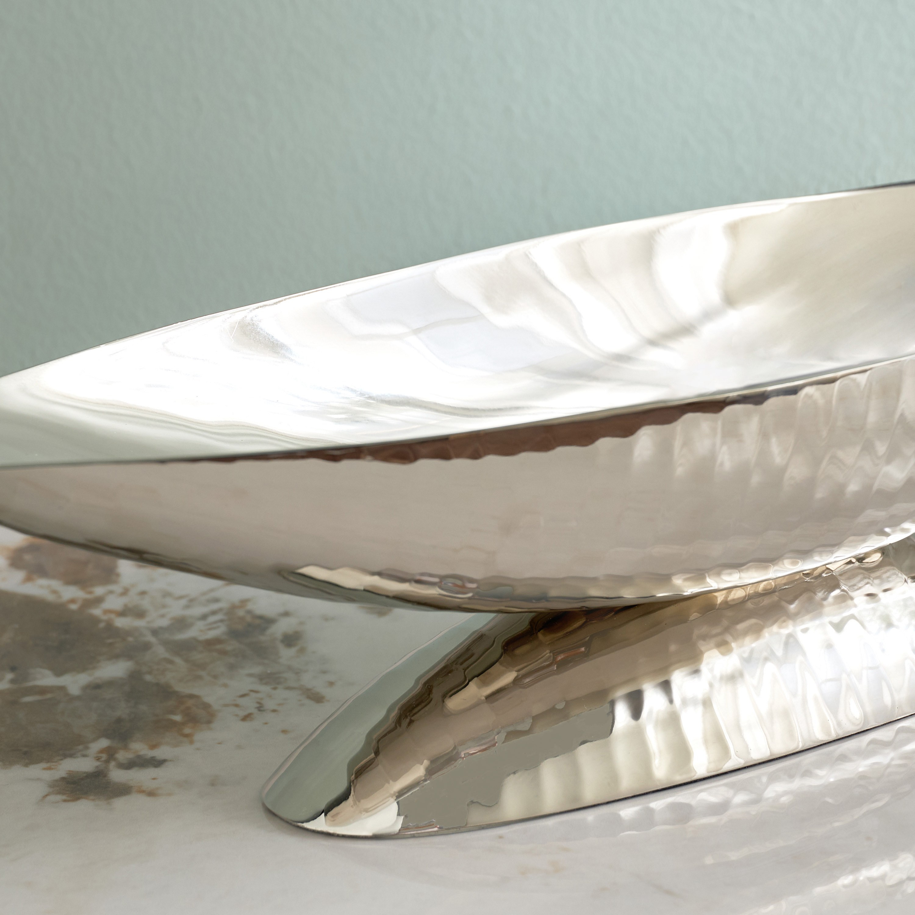 وعاء ديكور معدني آيريس - أورينتال - 16 سم-household-decor-vasesandbowls-image-2
