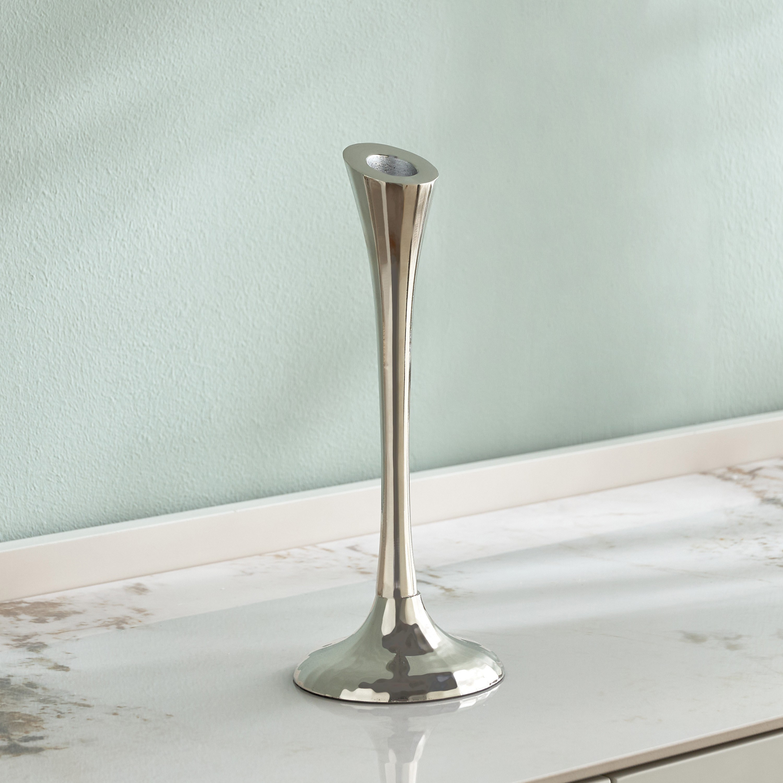 Orientale Diana Metal Taper Candle Holder - 31 cm-household-decor-candleholdersandlanterns-image-3
