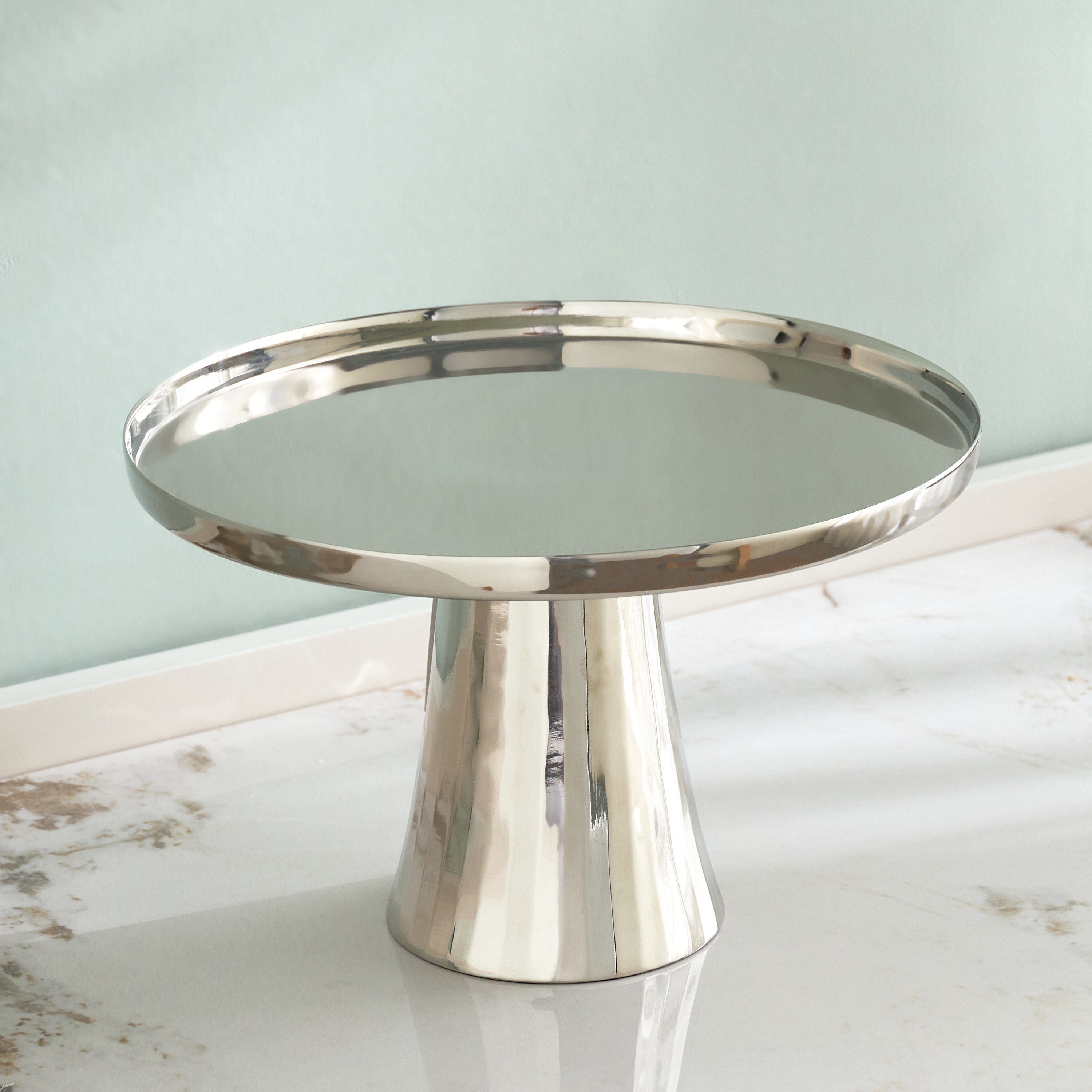 Orientale Iris Metal Cake Stand - 17 cm
